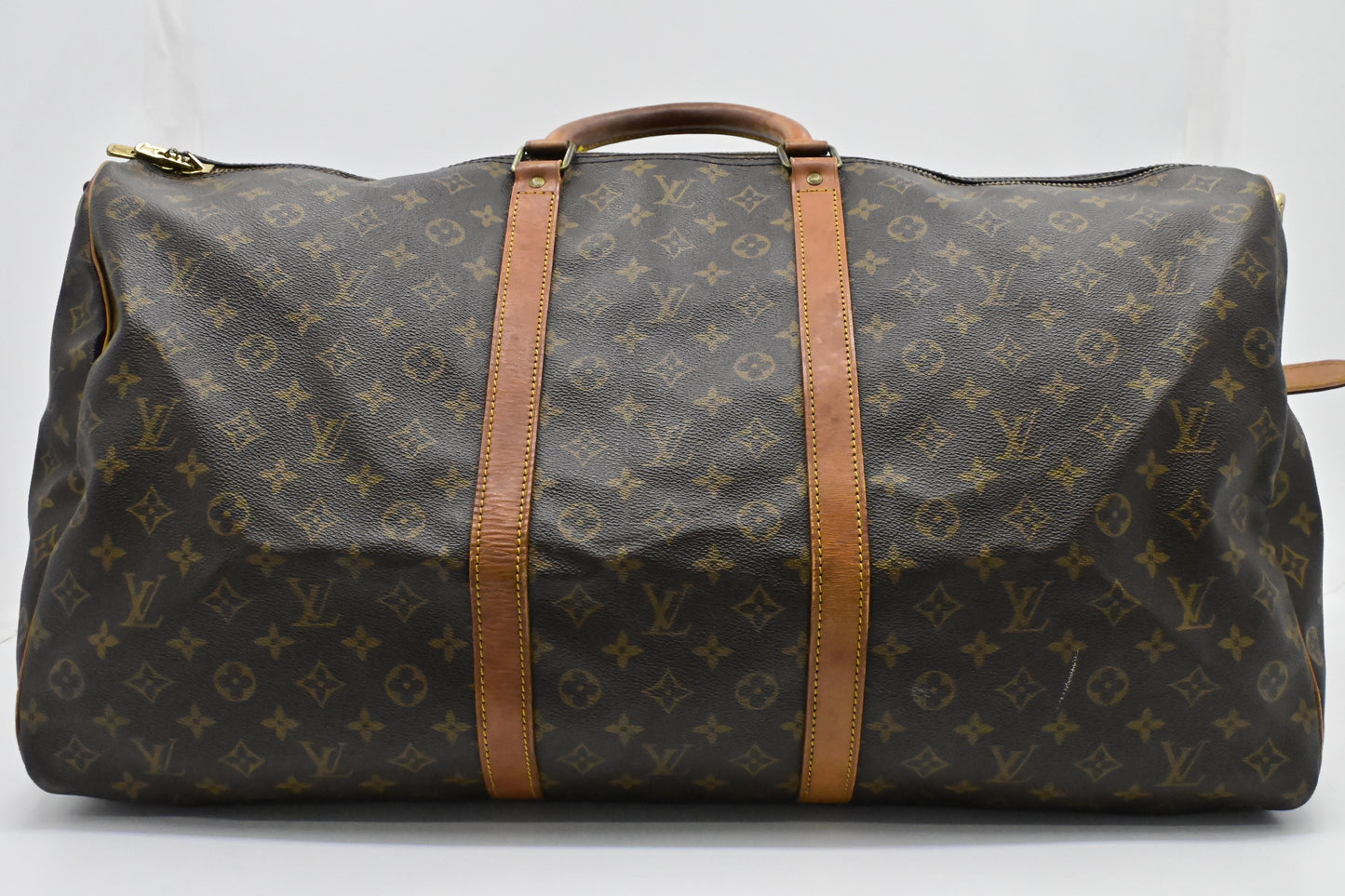 Louis Vuitton Keepall 60 Bandouliere Monogram Canvas Travel Bag