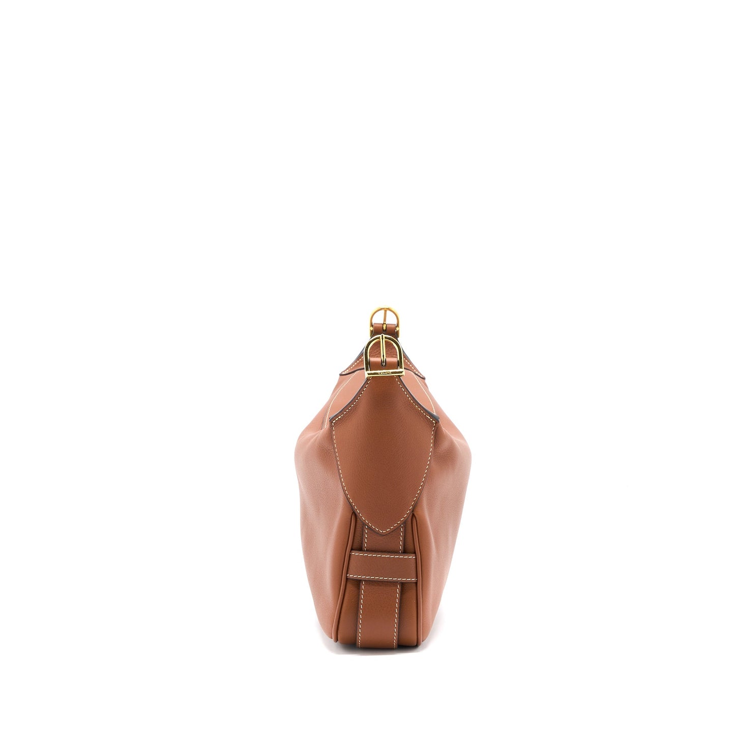 Celine Romy Supple Calfskin Handbag Tan Travel Bag
