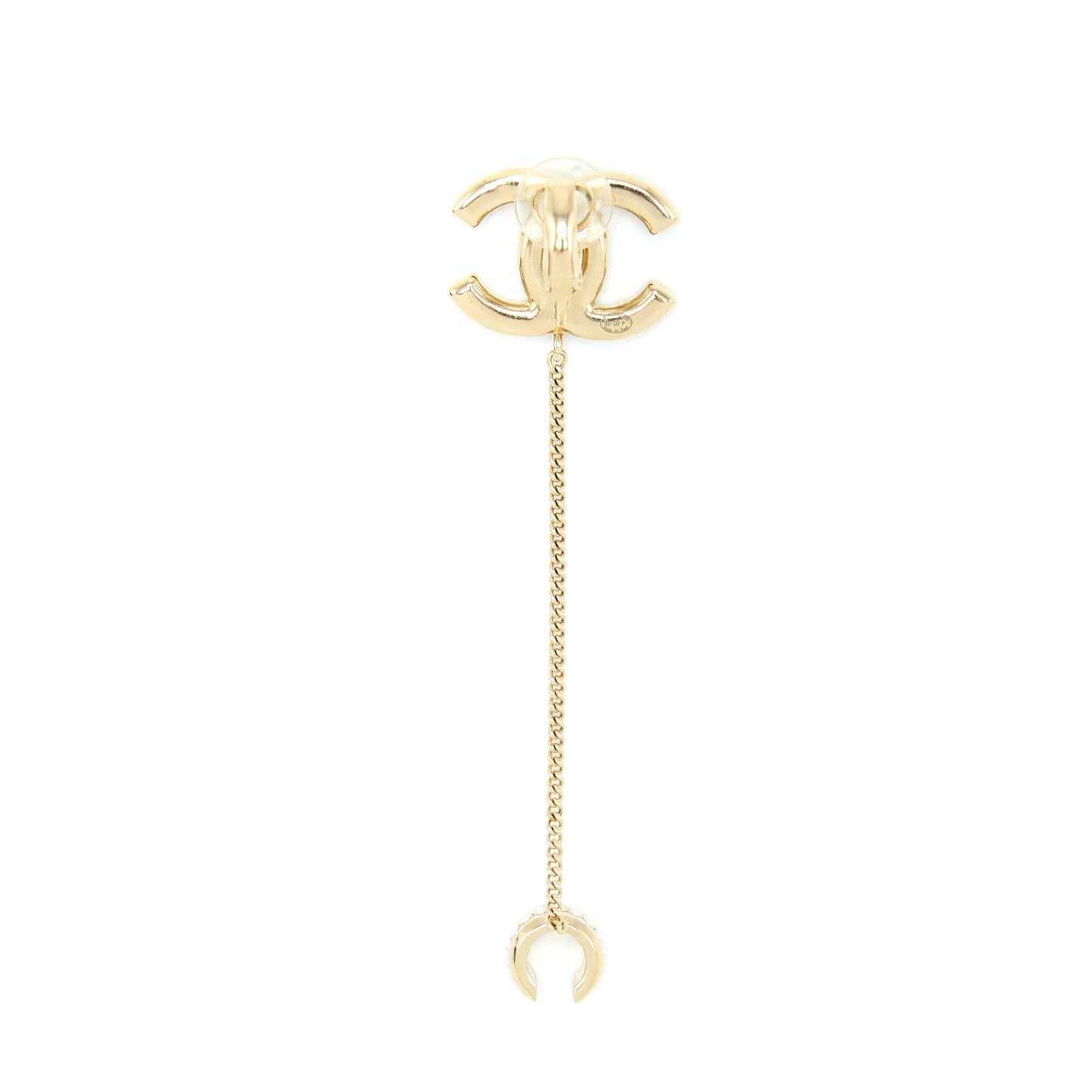 Chanel Pearl CC Logo Ear Clip Handbag