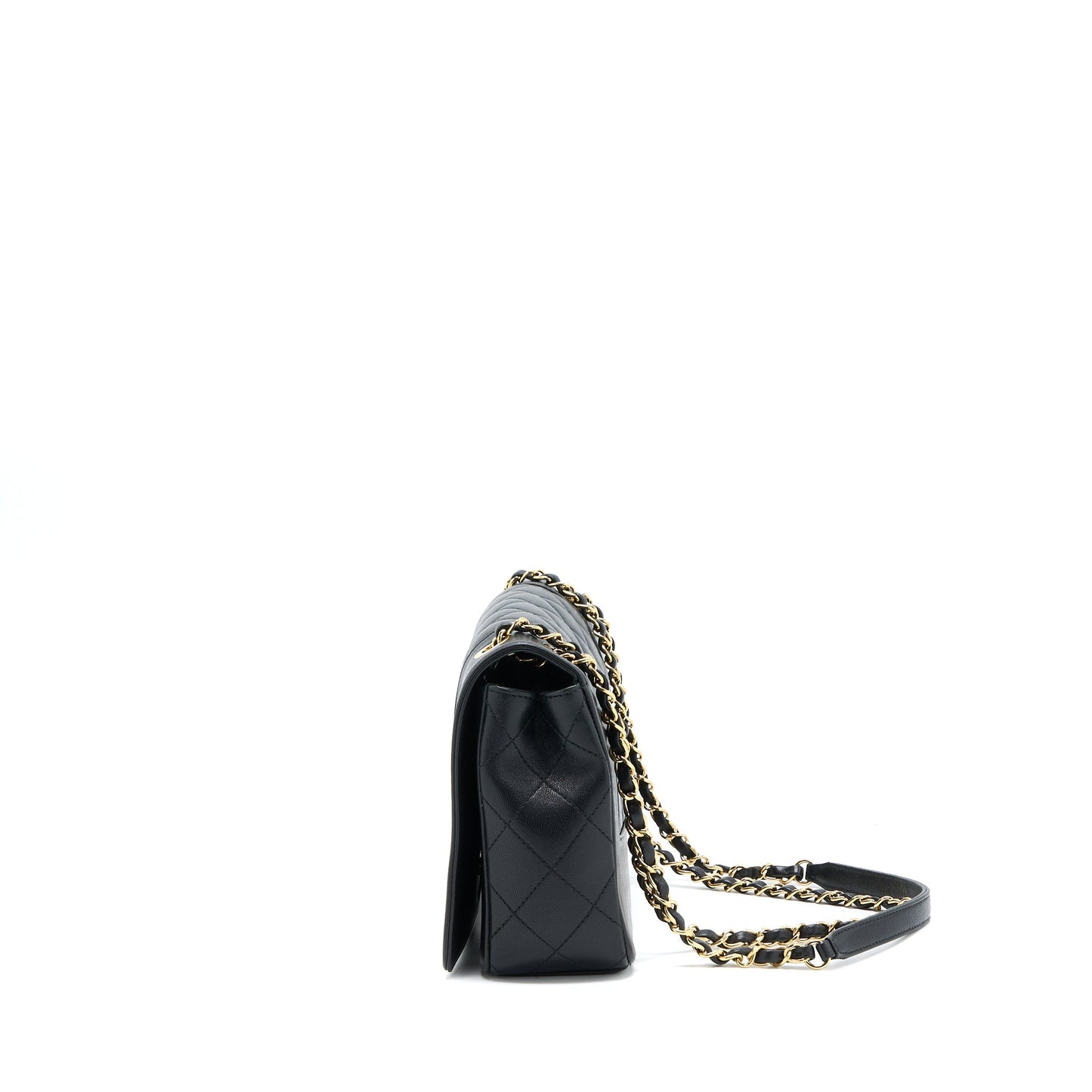 Chanel Seasonal Quilted Flap Calfkskin Hardware Multicolour Black Shoulder Bag