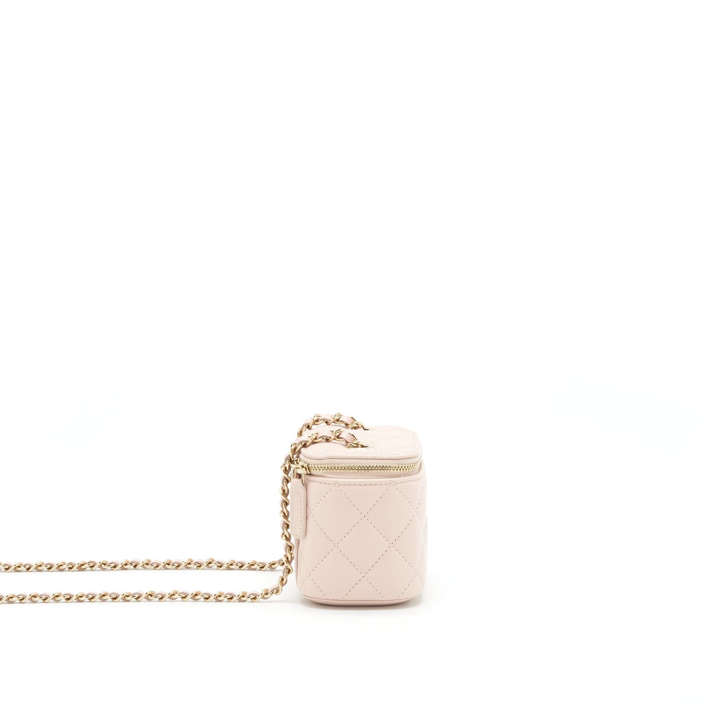 Chanel Vanity Caviar Light LGHW Beige Mini Bag