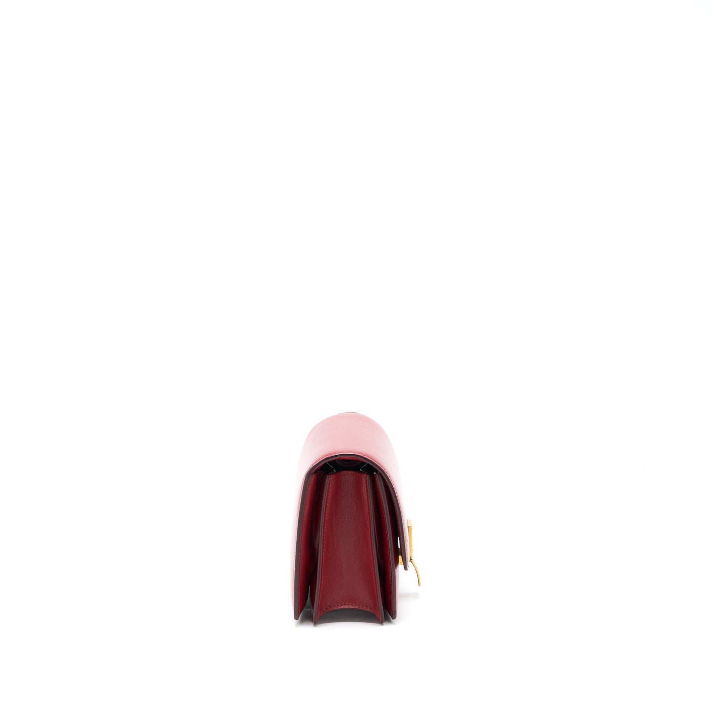 Celine Box Calfskin Handbag Red Mini Travel Bag