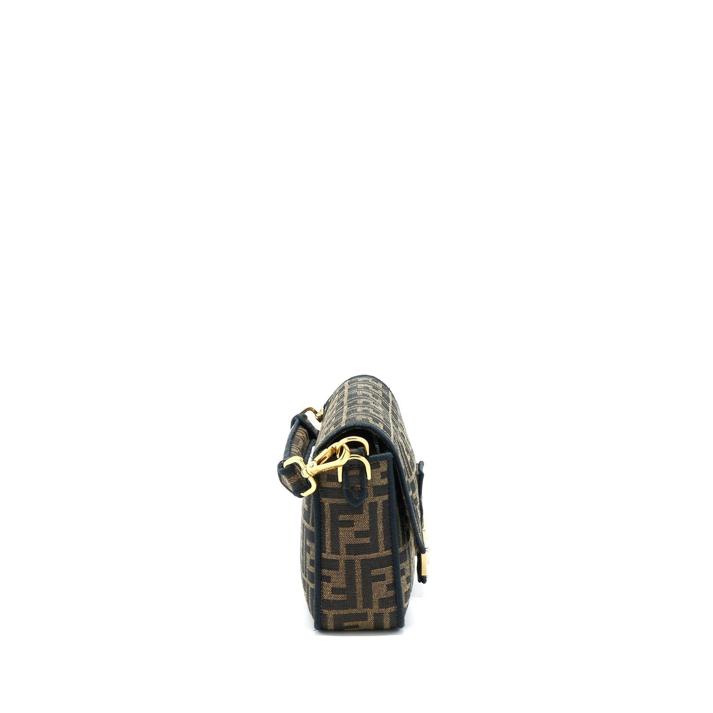 Fendi Baguette Purse Canvas Mini Shoulder Bag