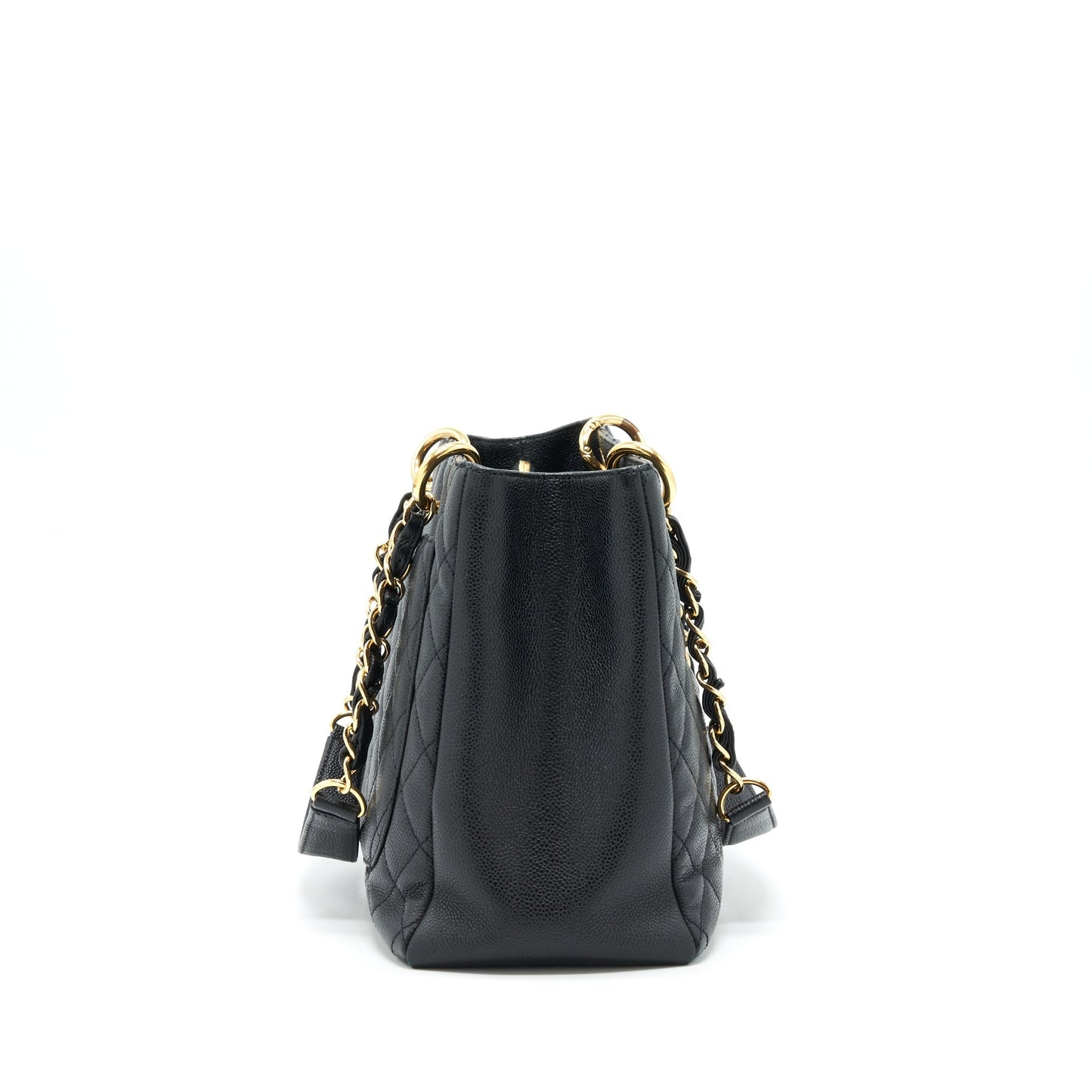 Chanel Grand Shopping Caviar GHW Black Tote Bag Ghw 1