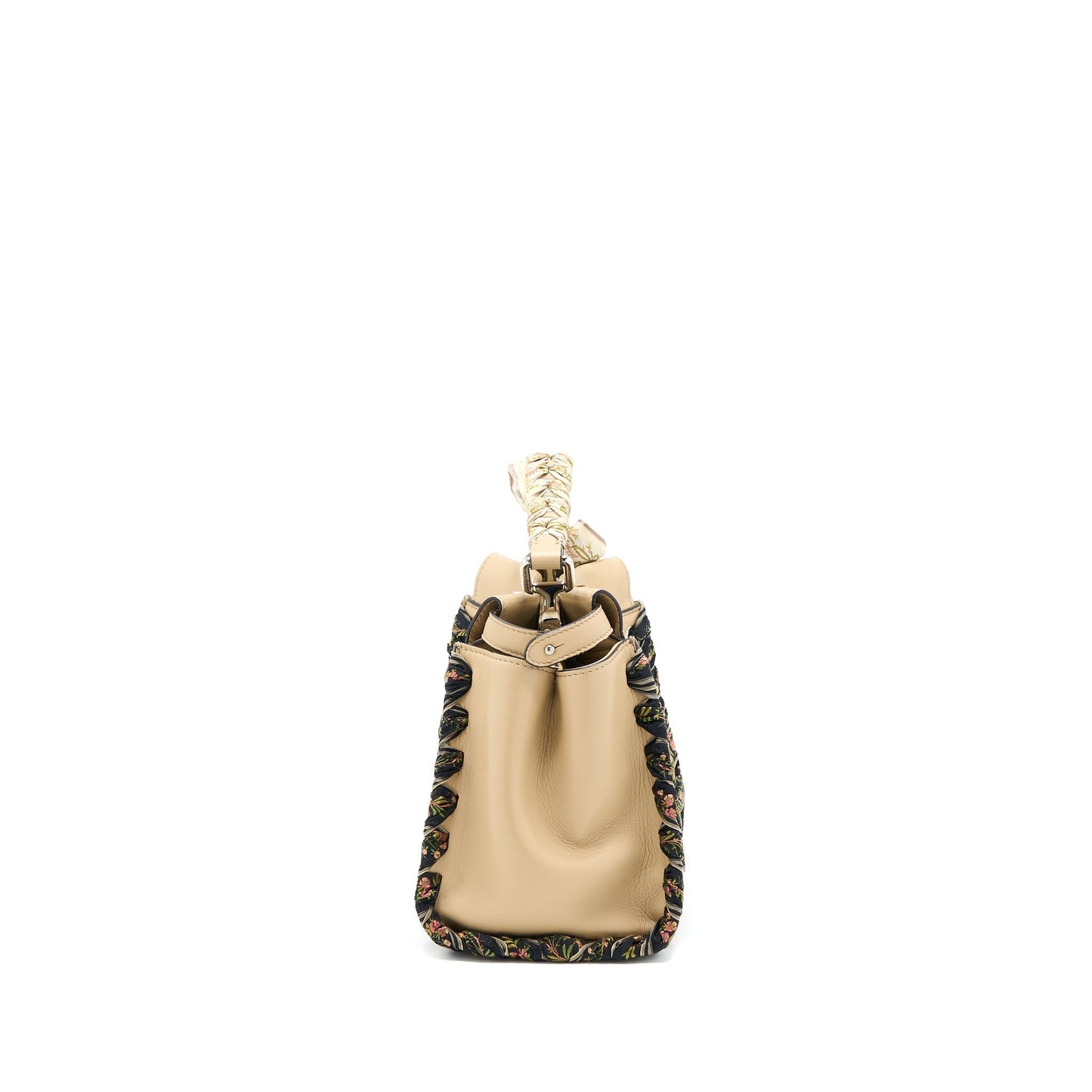 Fendi Peekaboo Purse Limited Edition Multicolour Beige Mini Travel Bag