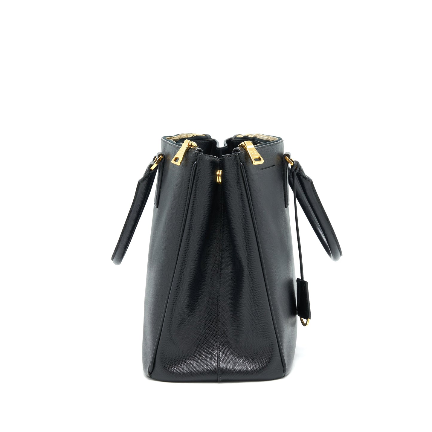 Prada Saffiano Tote Purse Handbag Black Large Tote Bag