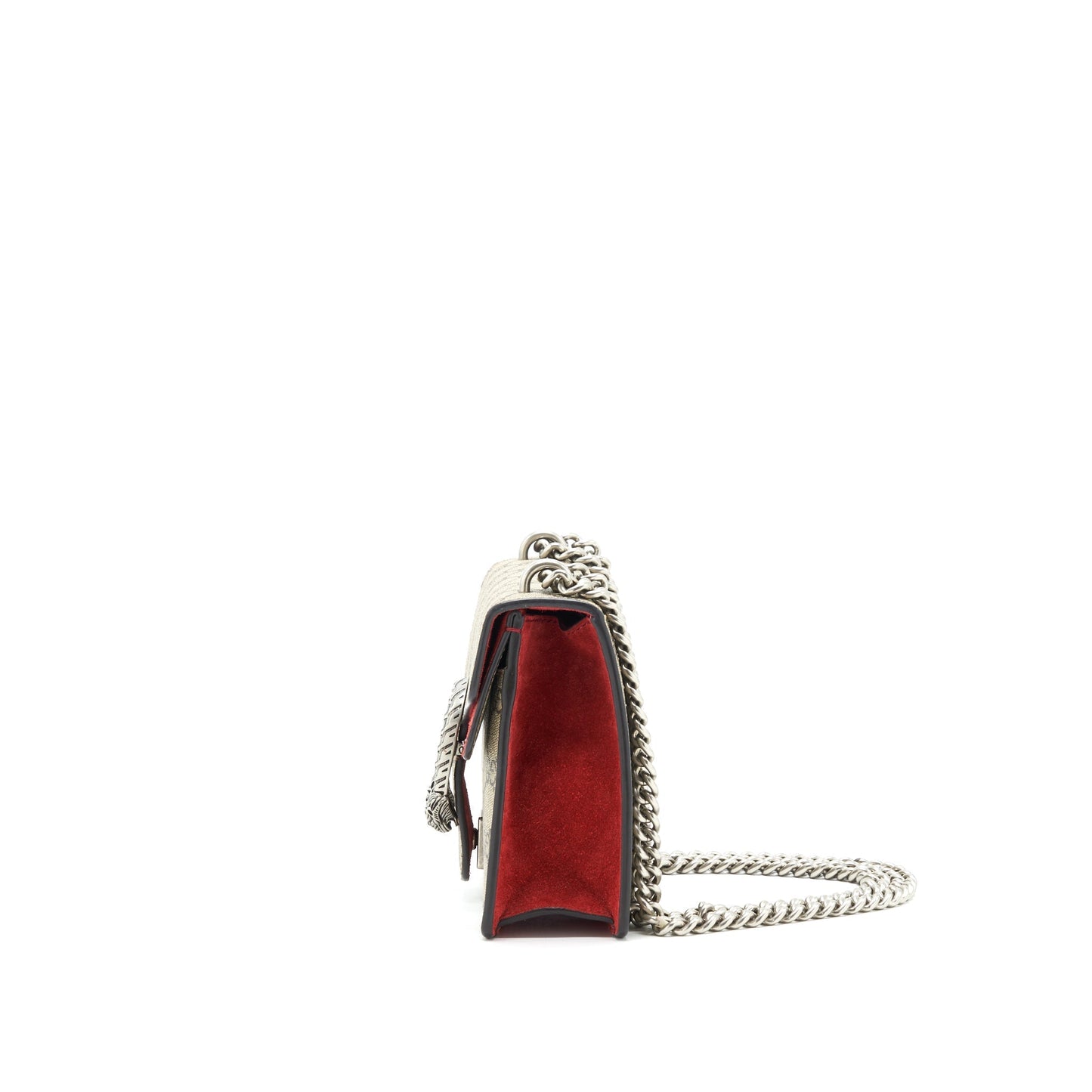 Gucci Dionysus Crossbody Bag Suede Red