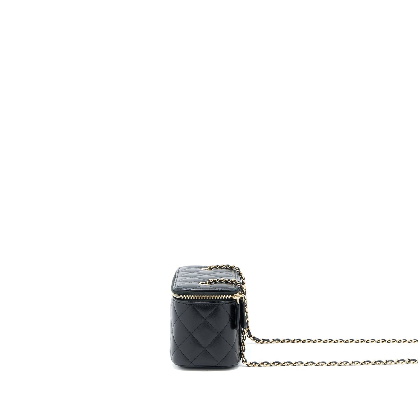 Chanel Long Vanity Lambskin LGHW Black Handbag Lghw 1