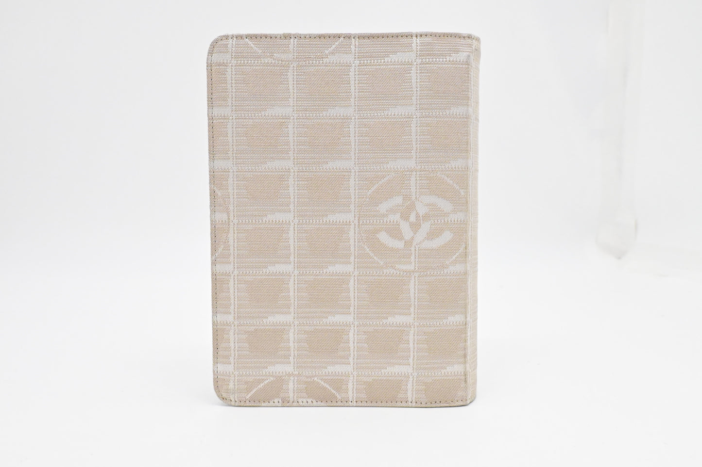 Chanel Agenda New Line Beige Canvas Travel Bag