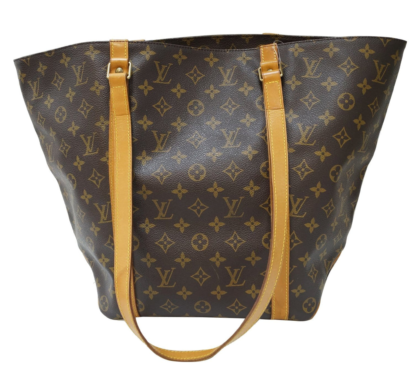 Louis Sac Shopping Tote Bag Canvas Monogram Shoulder Bag