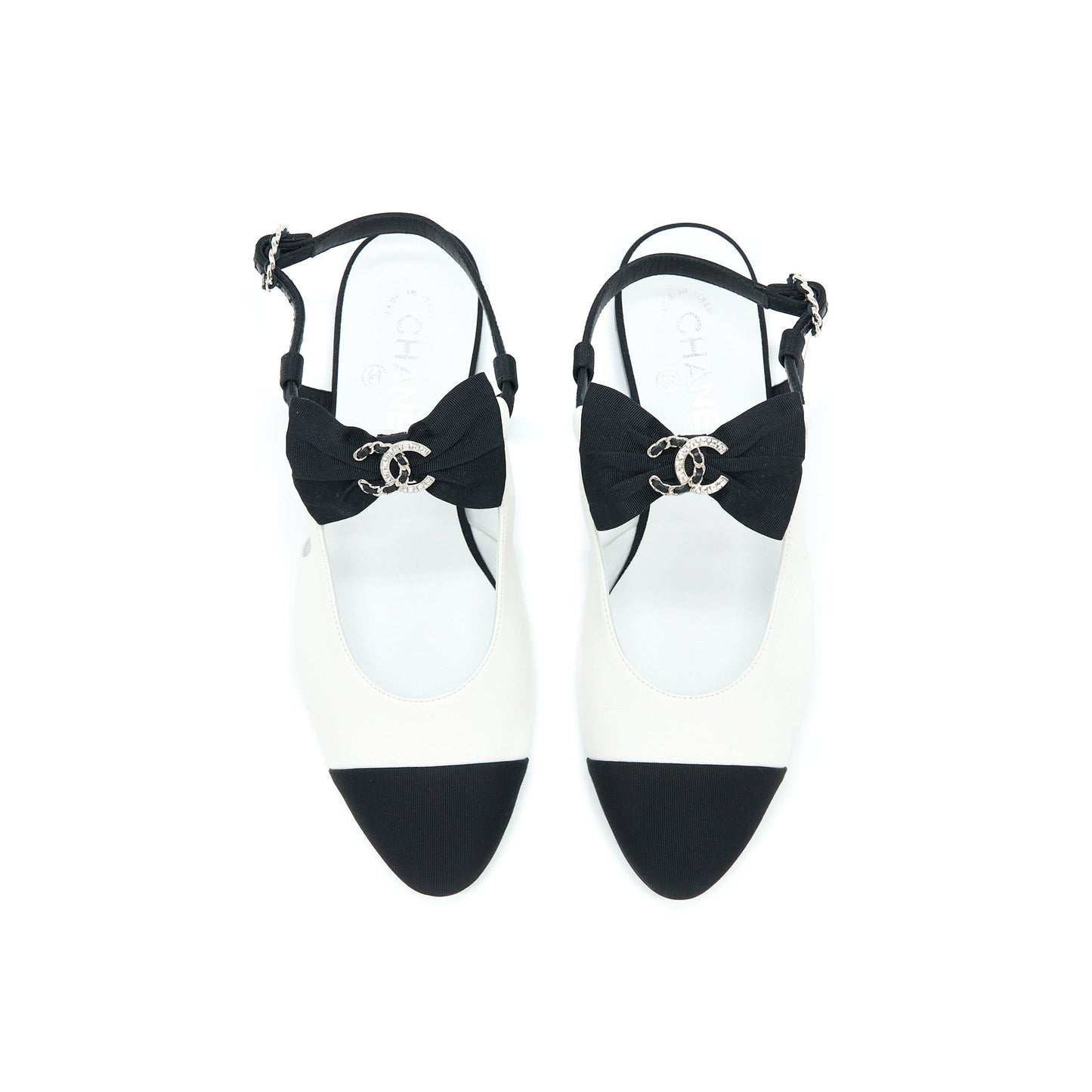 Chanel ack Black White Shoes