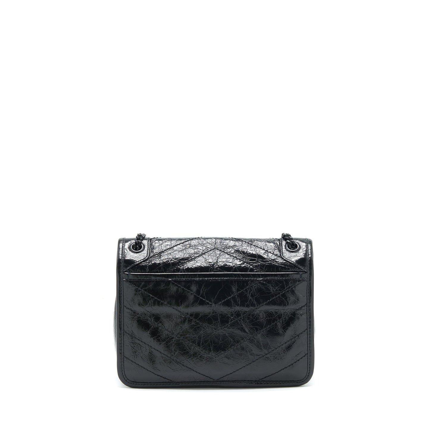 YSL Saint Laurent Niki Baby Purse With Hardware Travel Bag Black