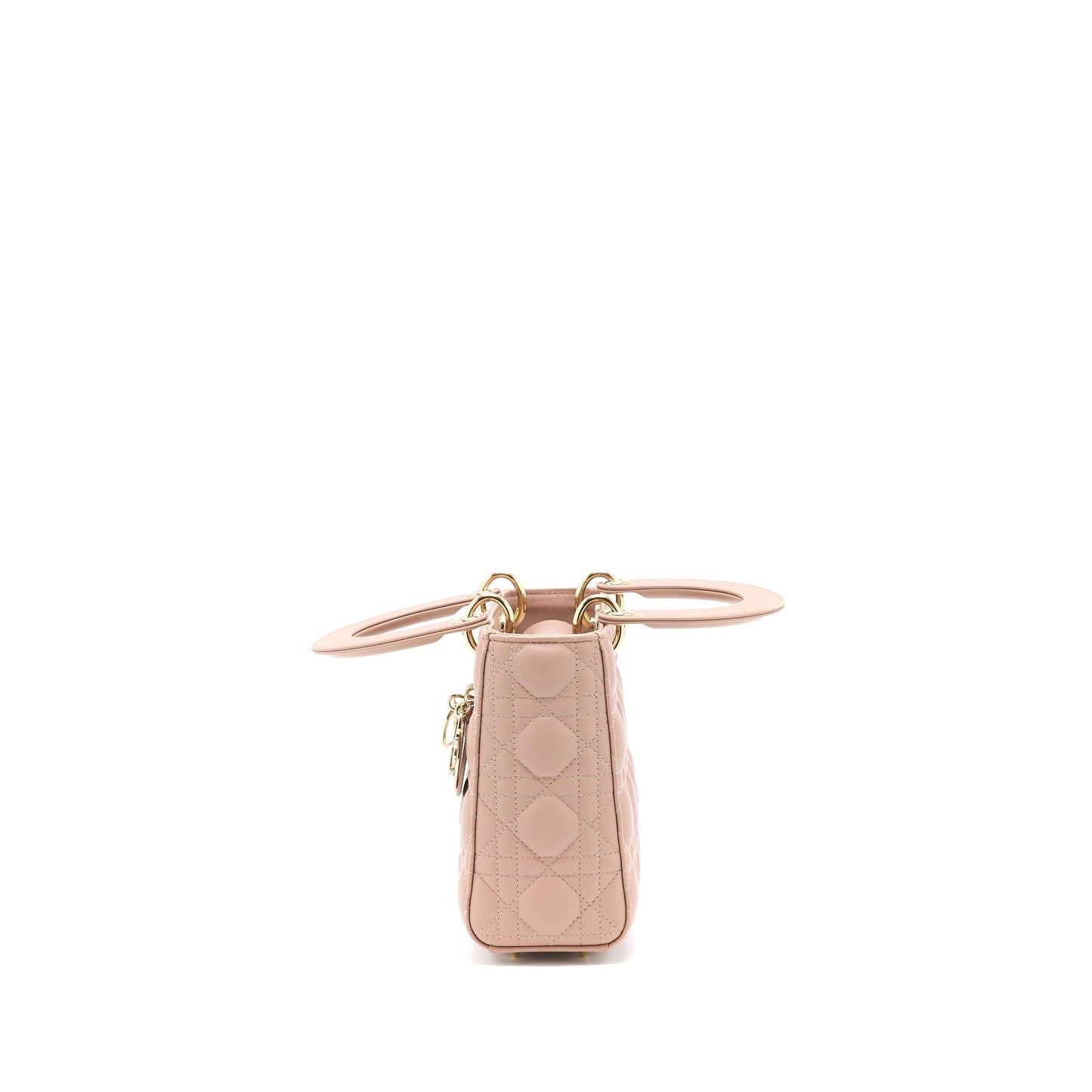 Dior Lady My Abc Purse Lambskin Handbag Pink Small Travel Bag