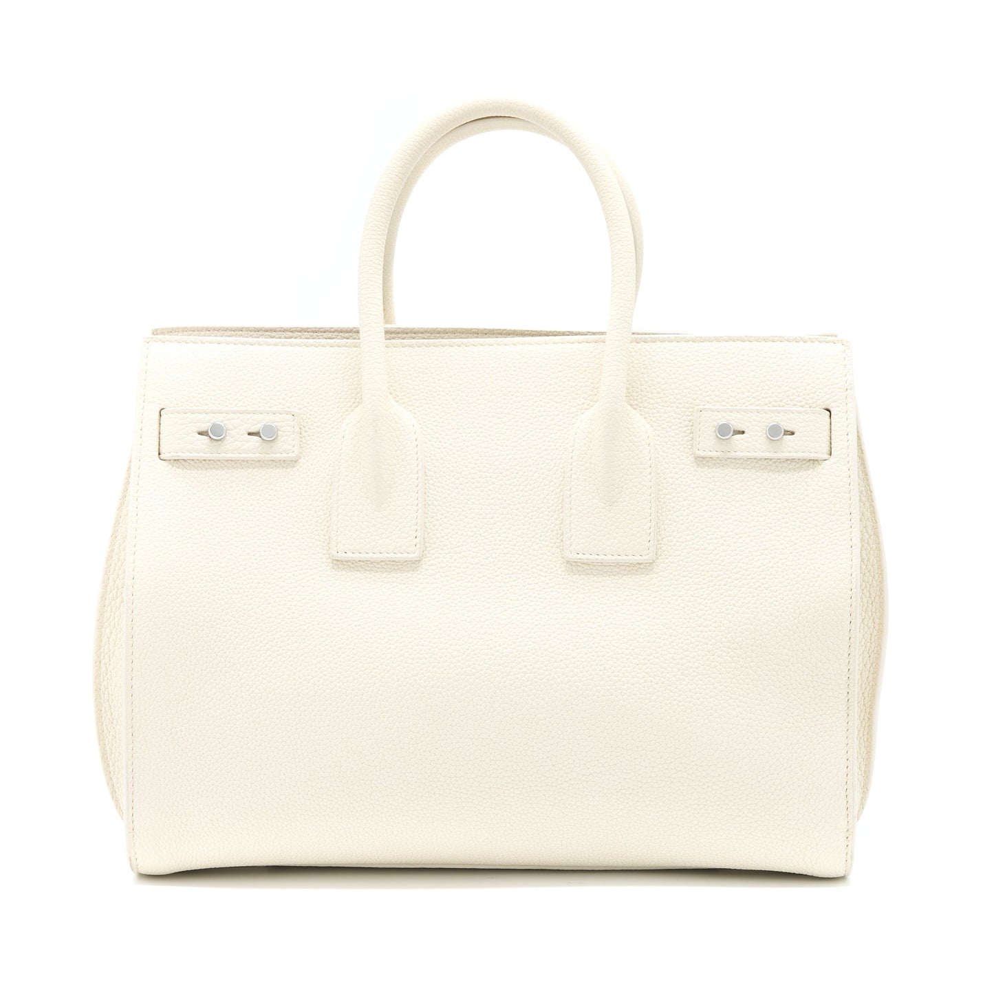YSL Saint Laurent Saint Laurent Sac De Jour Tote Purse White Tote Bag