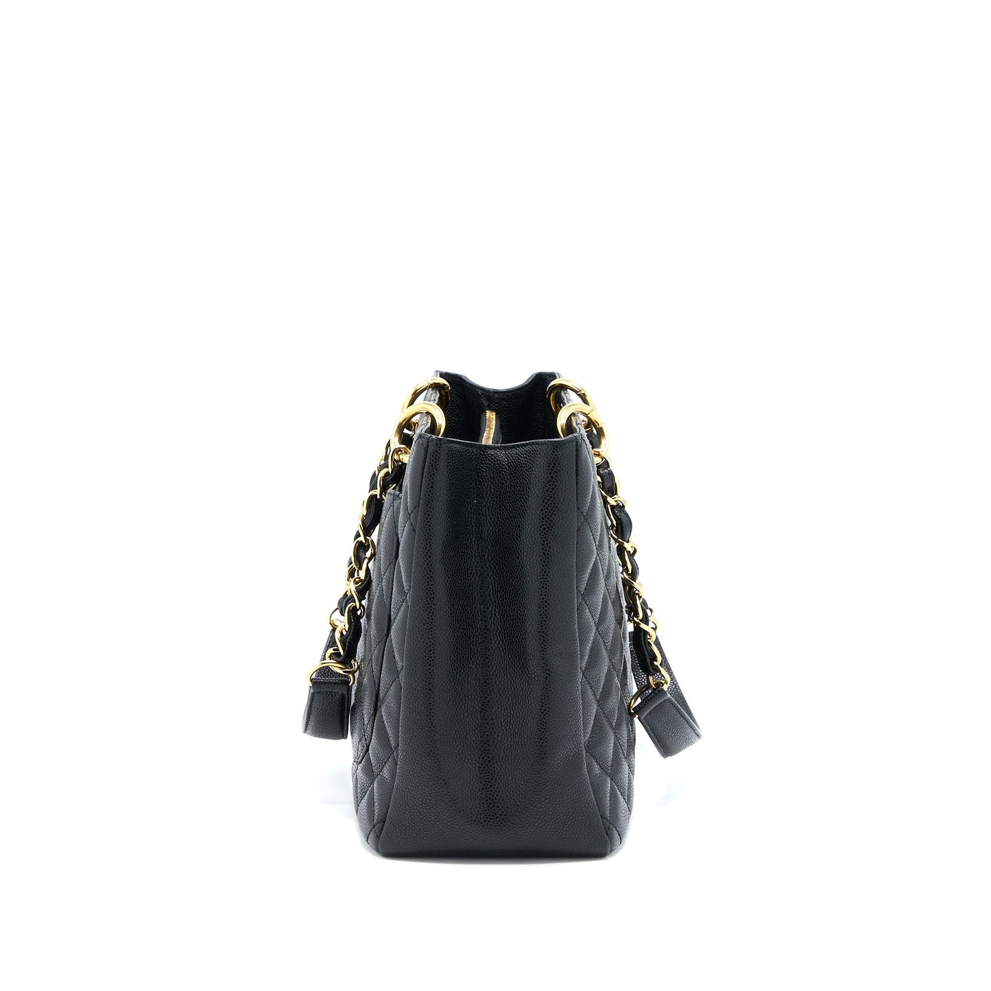 Chanel Grand Shopping GST Caviar GHW Black Tote Bag