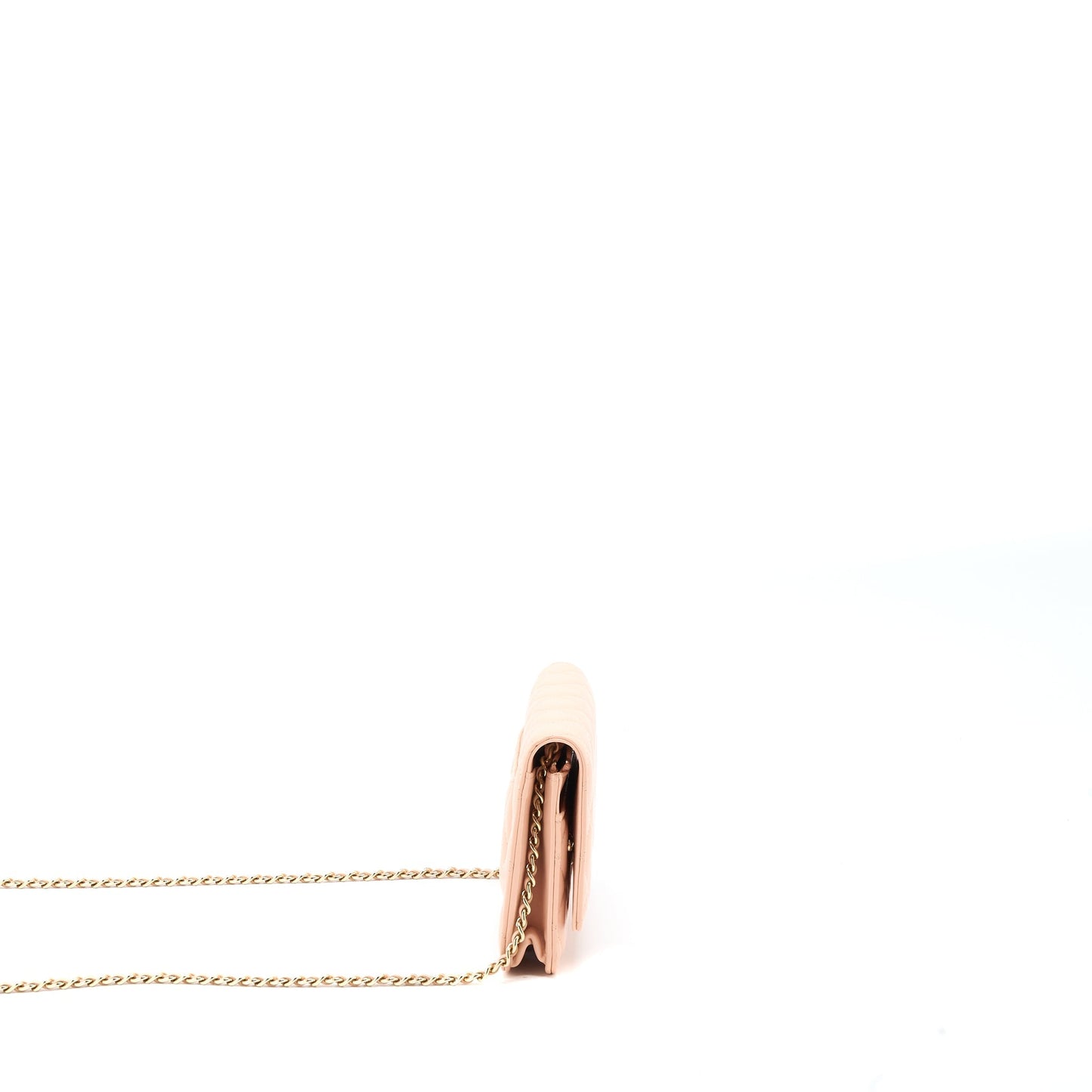 Chanel Classic on Lambskin Light LGHW Pink Wallet Case