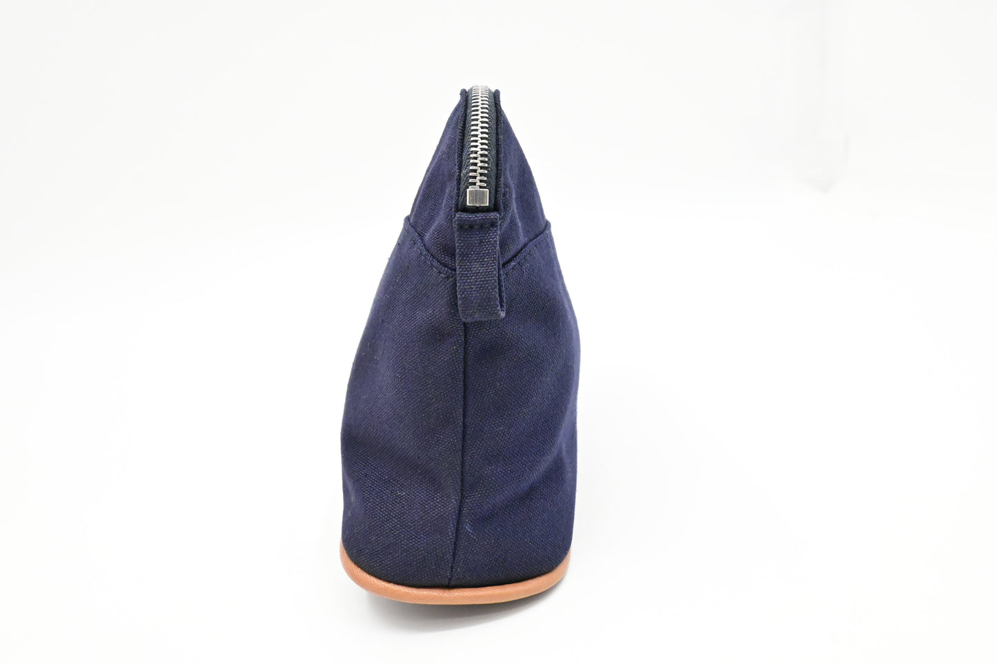 Hermes Bolide Pouch In Navy Handbag Canvas Mini Travel Bag