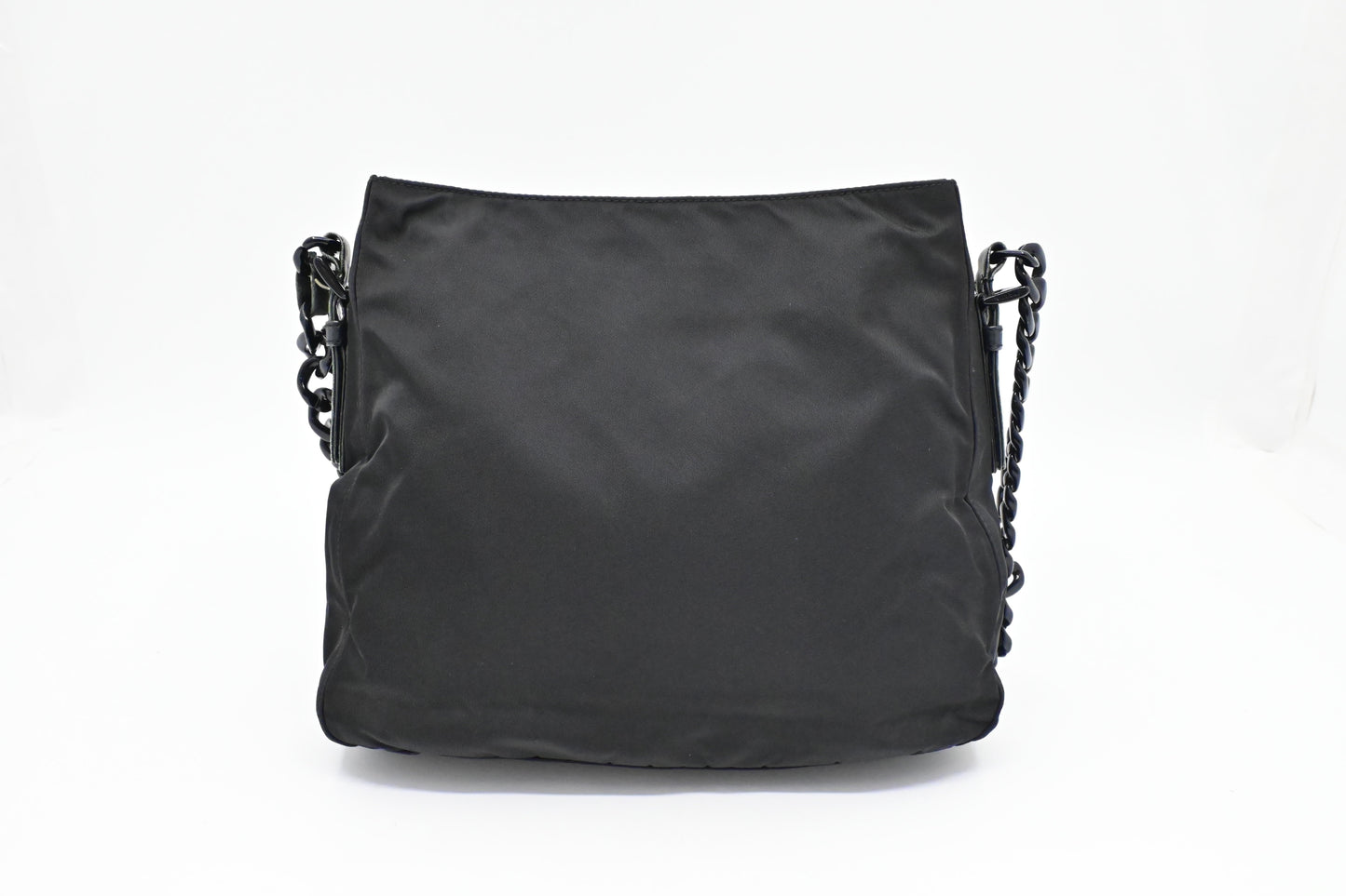 Prada Sholder Bag In Nylon Black Travel Bag