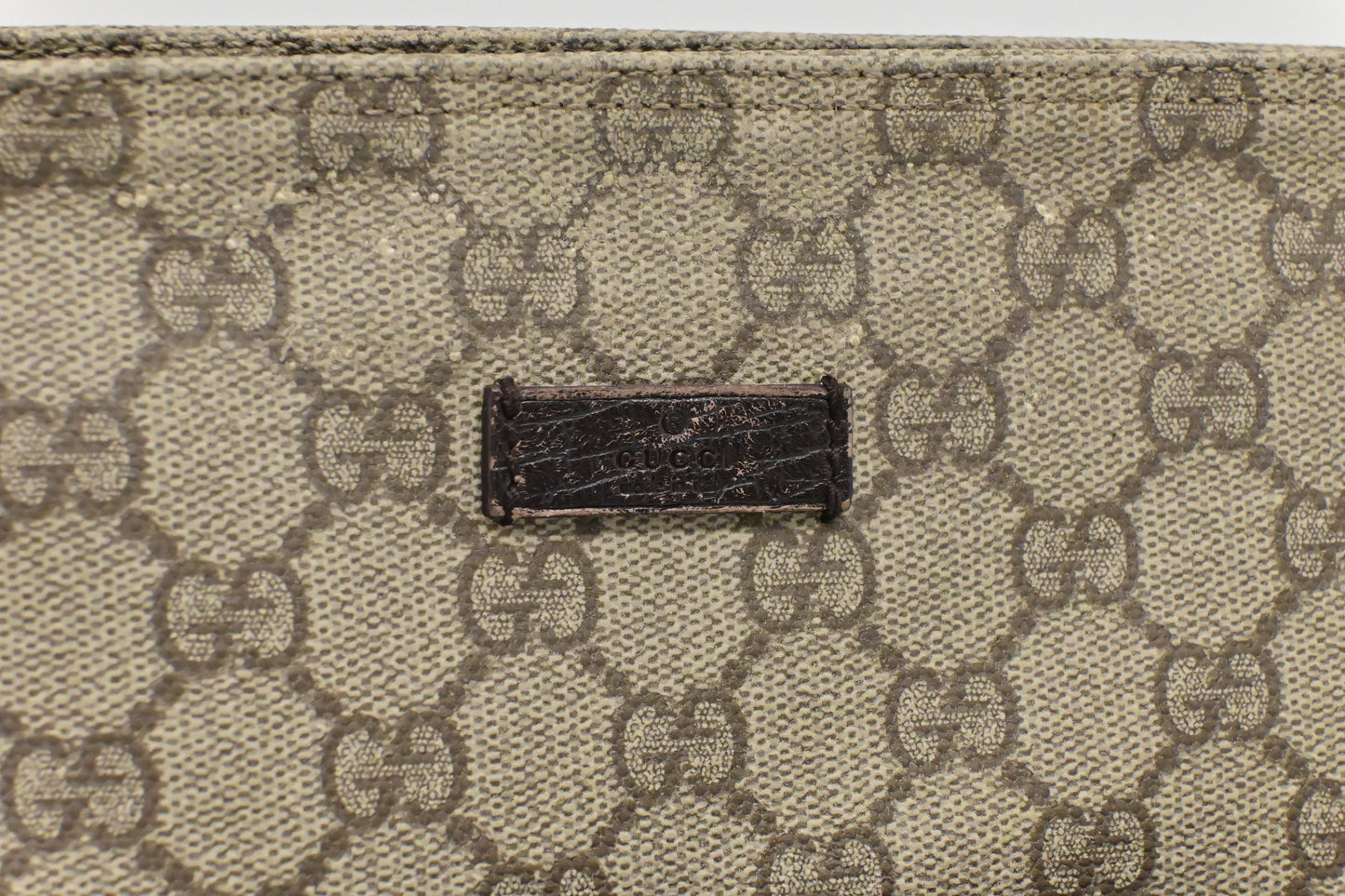 Gucci Square GG Supreme Canvas Crossbody Bag