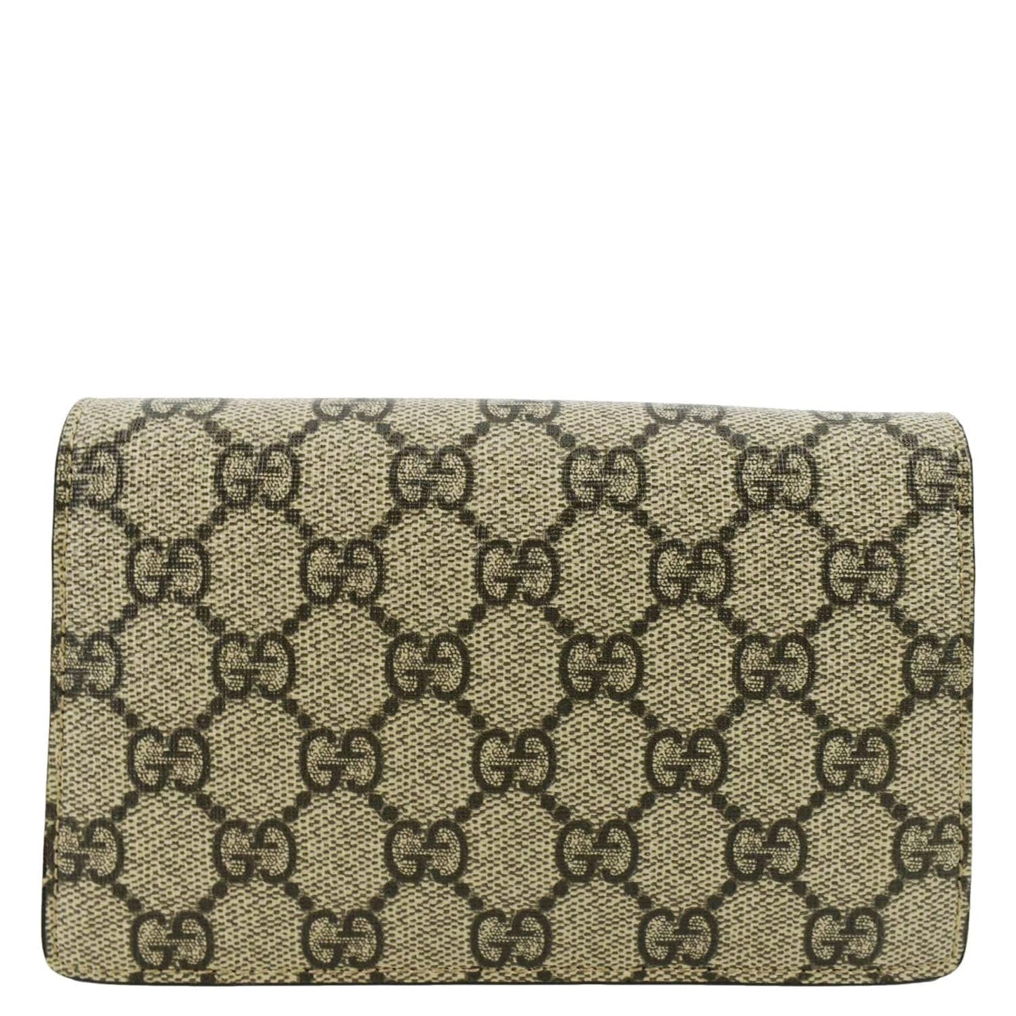 Gucci Dionysus Super Supreme Crossbody Bag Taupe Canvas Mini Mini 476432