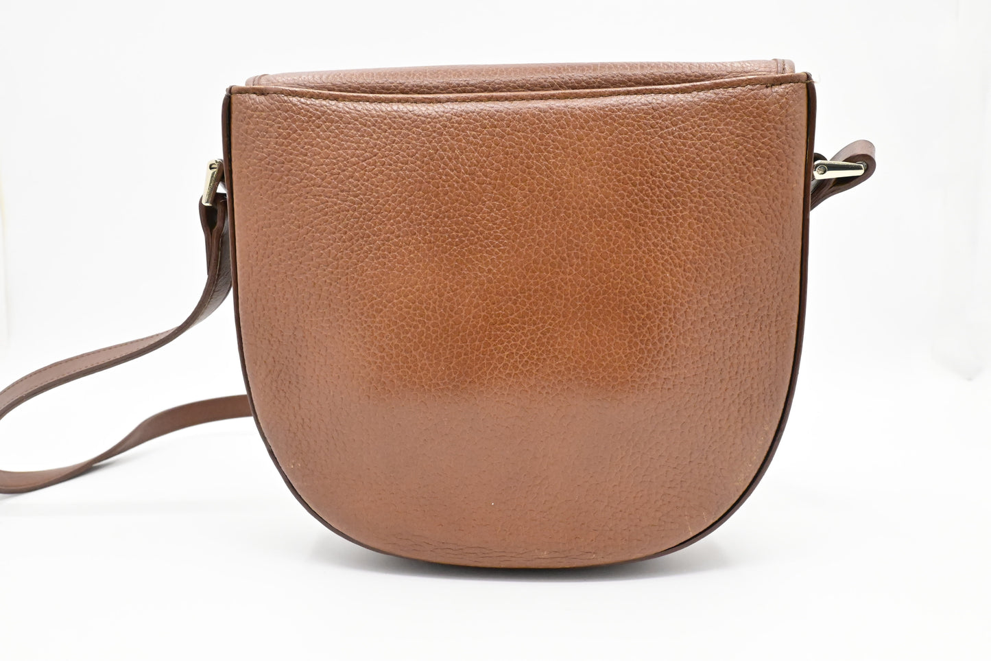 Burberry Crossbody Bag In Leather Brown