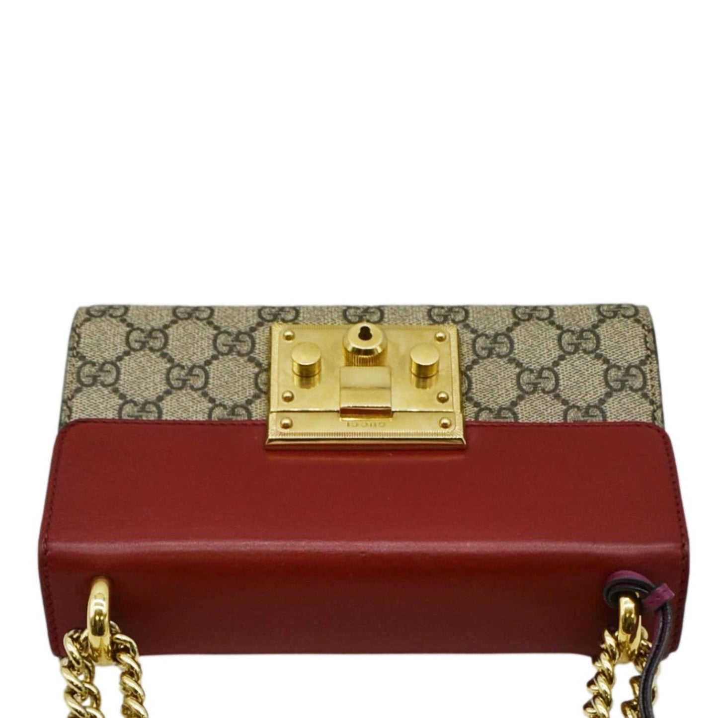 Gucci Padlock Supreme Shoulder Bag Multicolor Canvas Small
