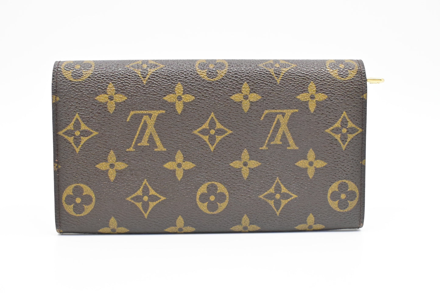 Louis Vuitton Sarah Monogram Canvas Wallet Case Canvas 3