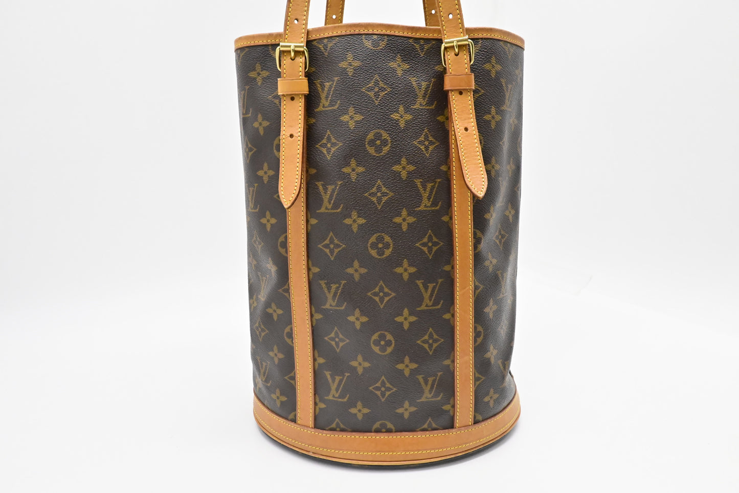 Louis Vuitton Bucket GM Monogram Canvas Bucket Bag Canvas 1