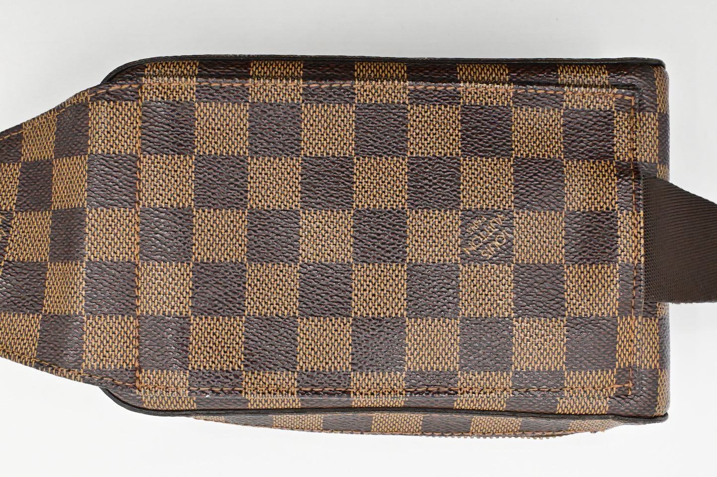Louis Vuitton Geronimo Ebene Damier Canvas Handbag Canvas 3