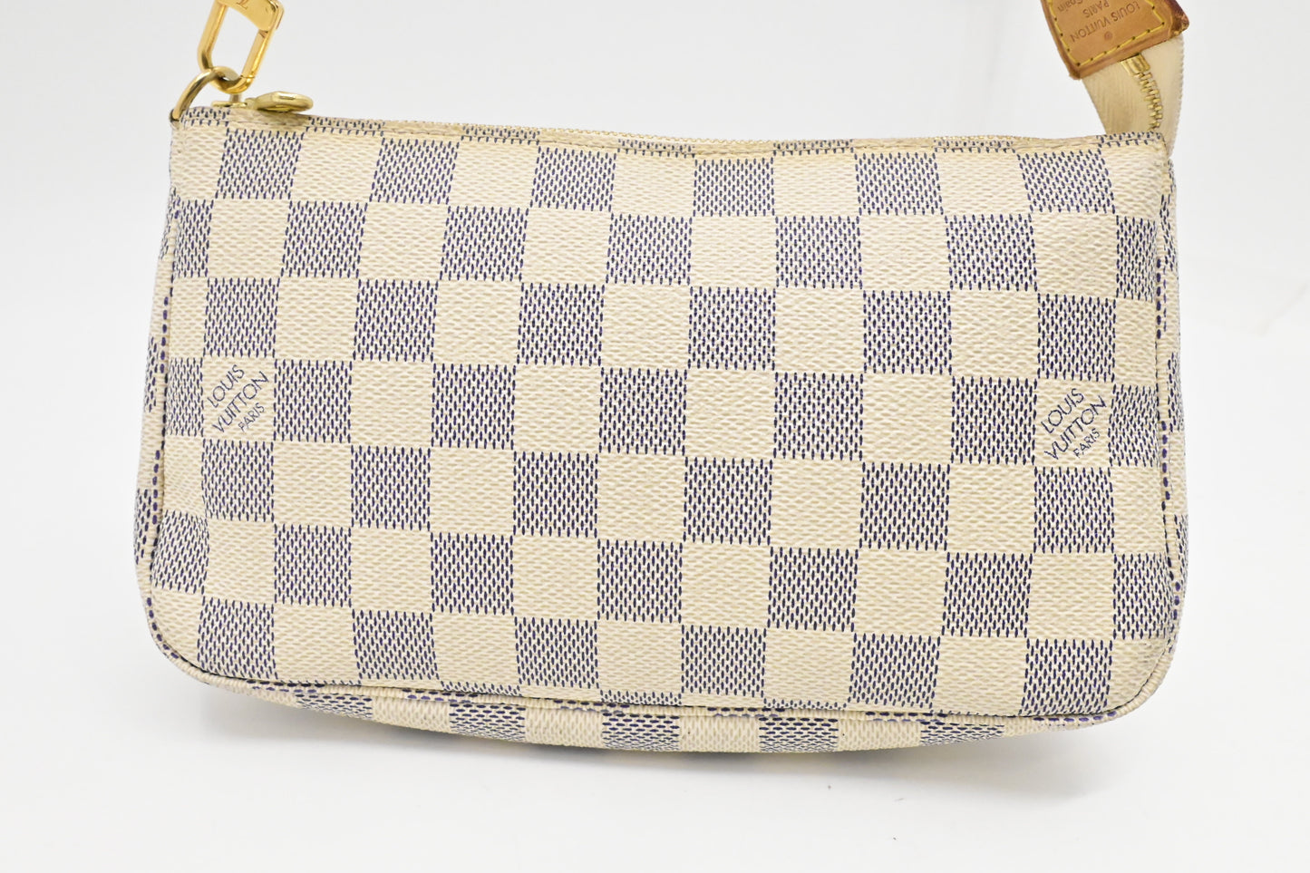 Louis Vuitton Pochette Accessoire Azur Damier Clutch Bag
