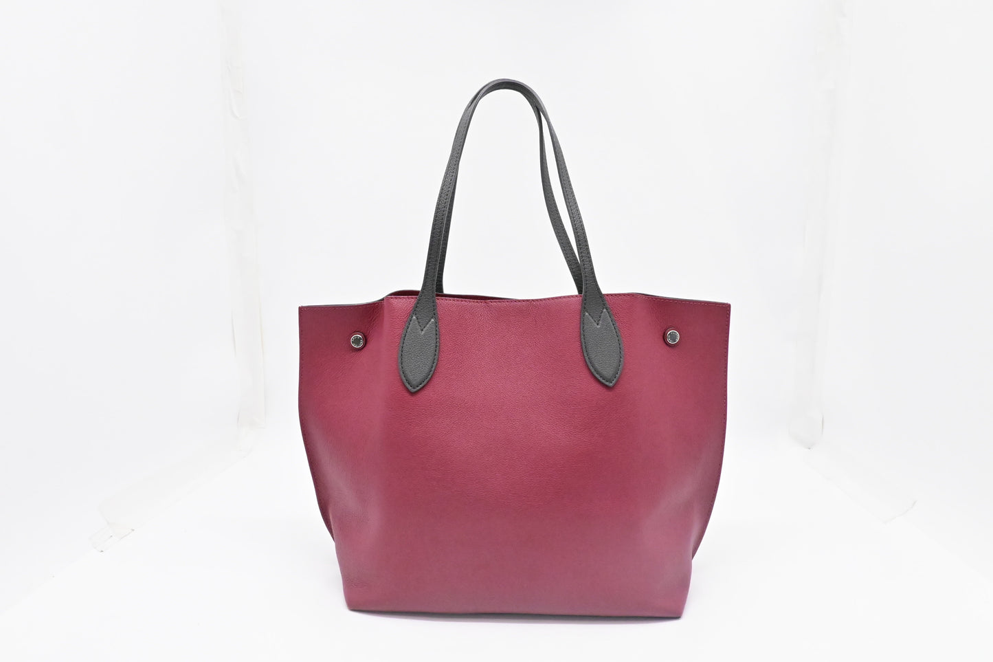 Louis Vuitton Lockme Go Leather Red Pink Tote Bag