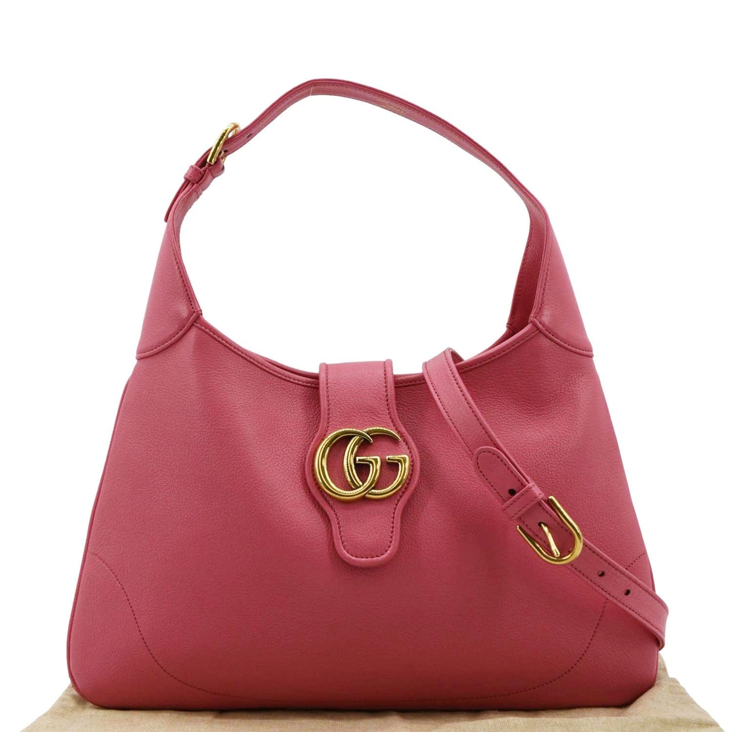 Gucci Aphrodite Shoulder Bag Dusty Leather Pink