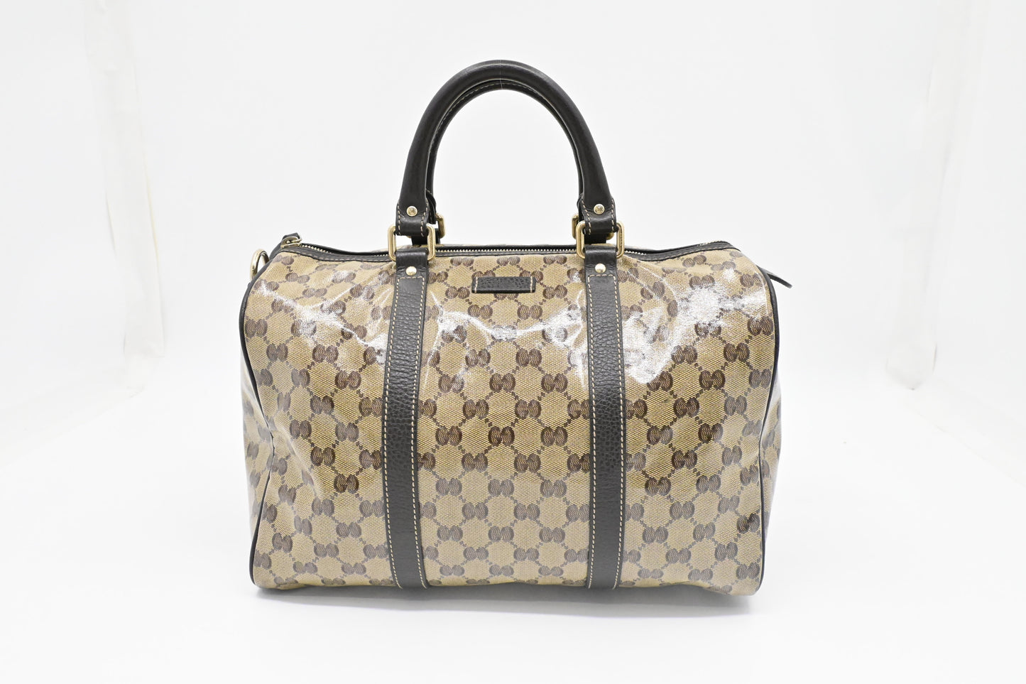 Gucci Boston Crystal GG Coated Canvas Apparel