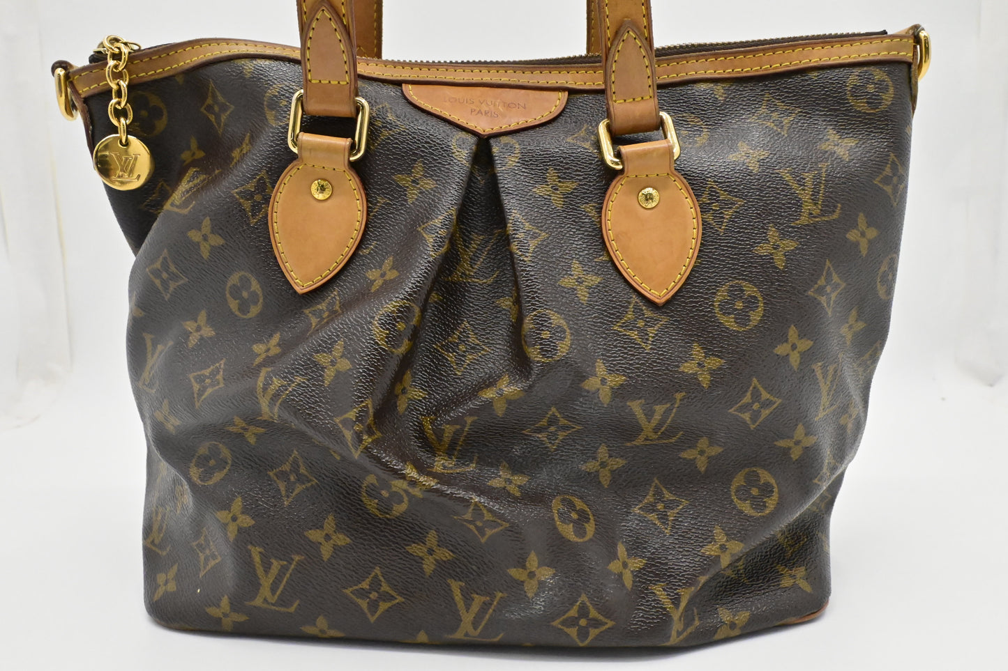 Louis Vuitton Palermo PM Monogram Canvas Handbag Canvas 3