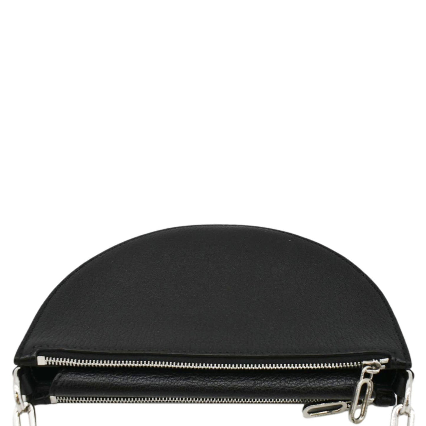 Burberry Luxury Pecan Shoulder Bag Leather Black Small