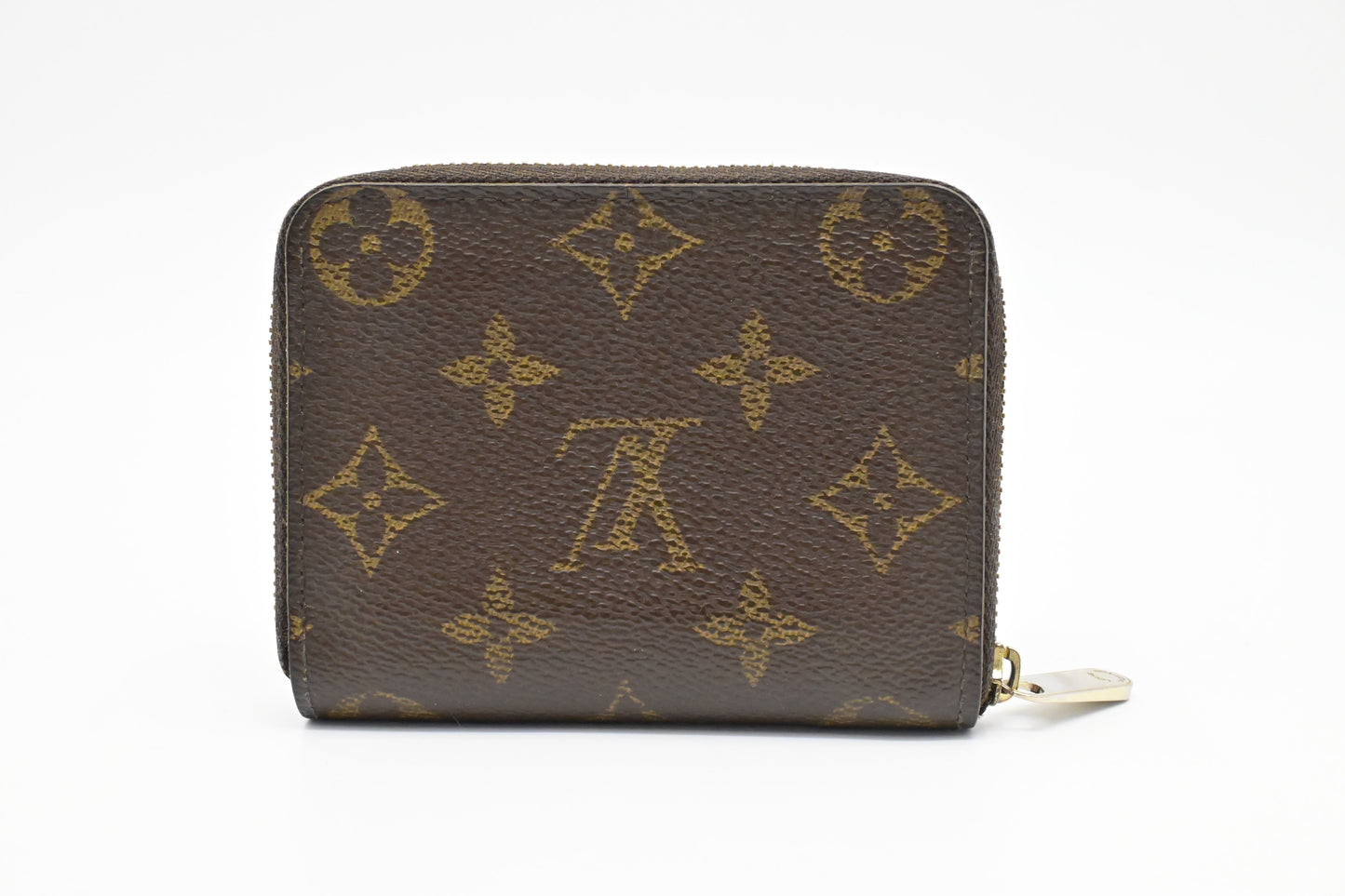 Louis Vuitton Compact Zippy Monogram Canvas Wallet Case