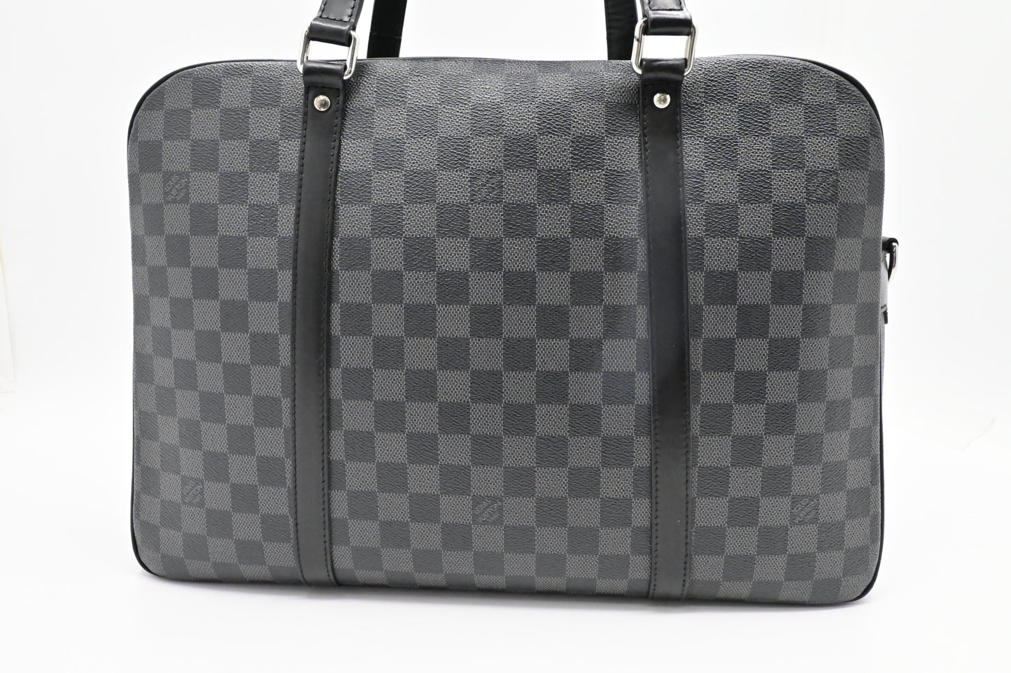 Louis Vuitton Jorn Graphite Damier Canvas Handbag