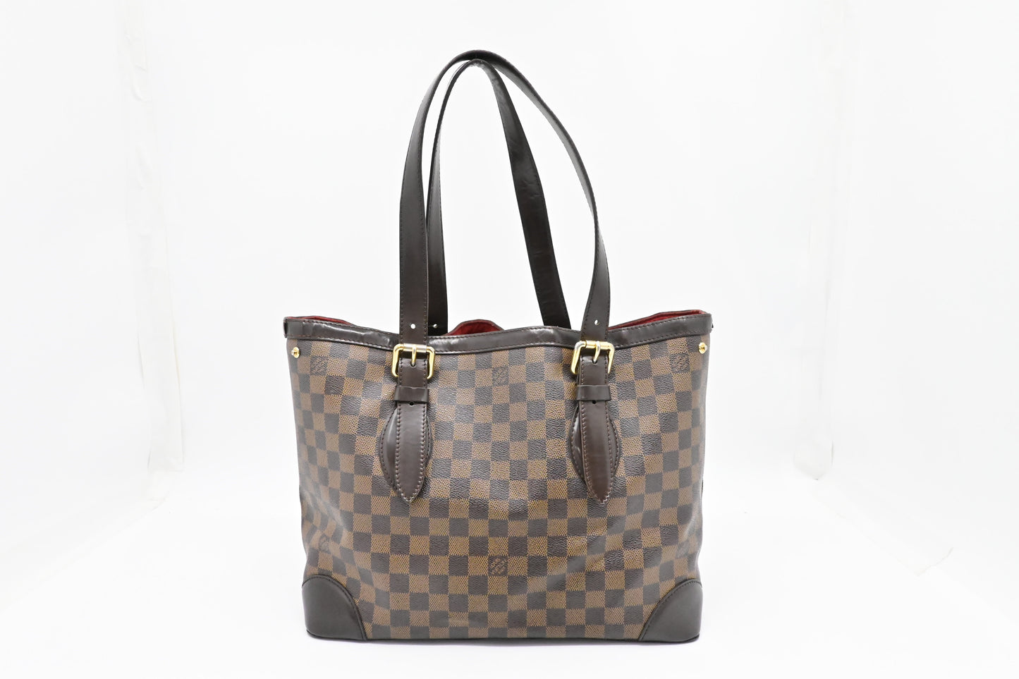Louis Vuitton Hampstead MM Ebene Damier Canvas Handbag Canvas 1
