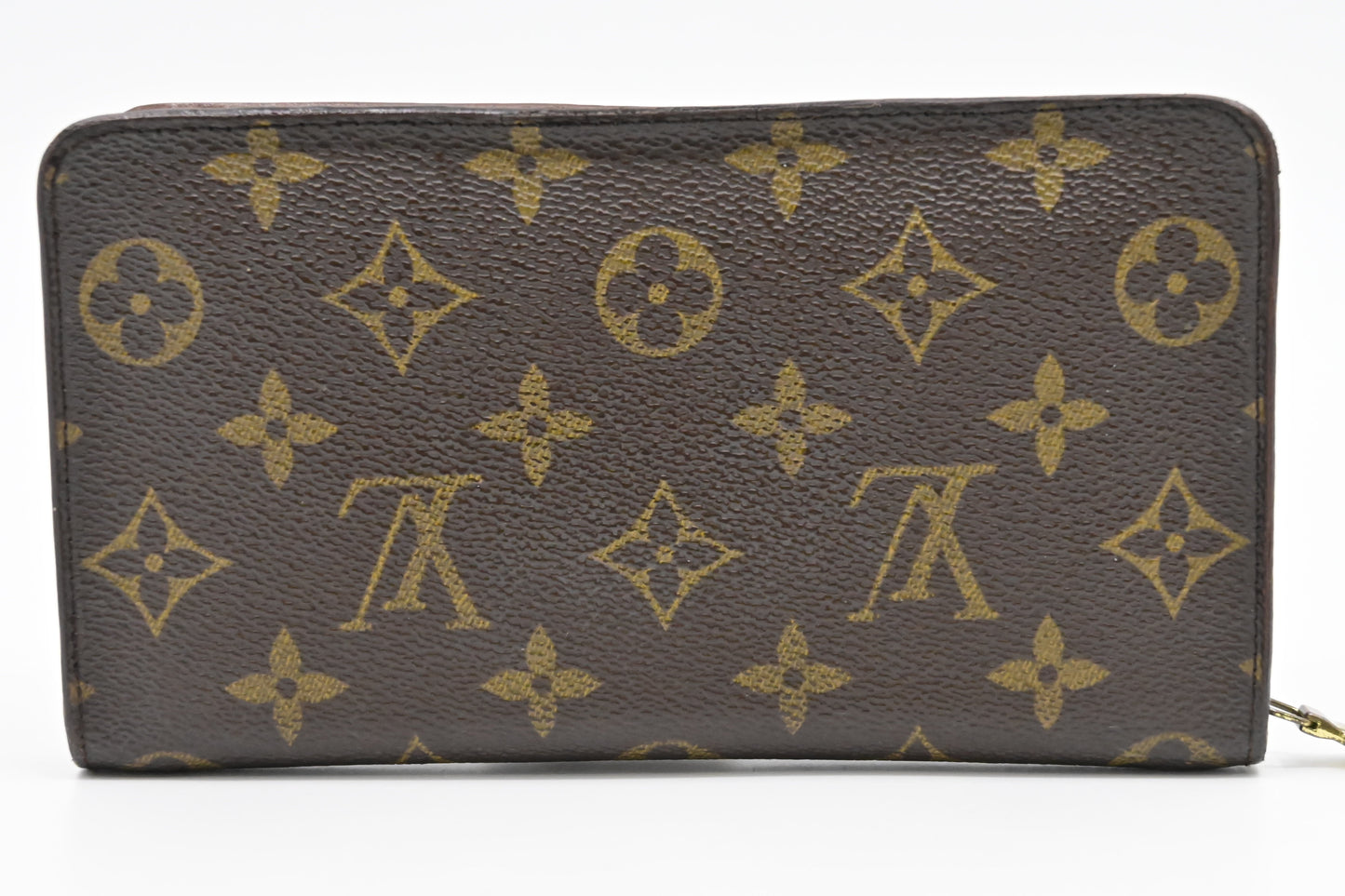 Louis Vuitton Zippy Monogram Canvas Wallet Case Canvas 3