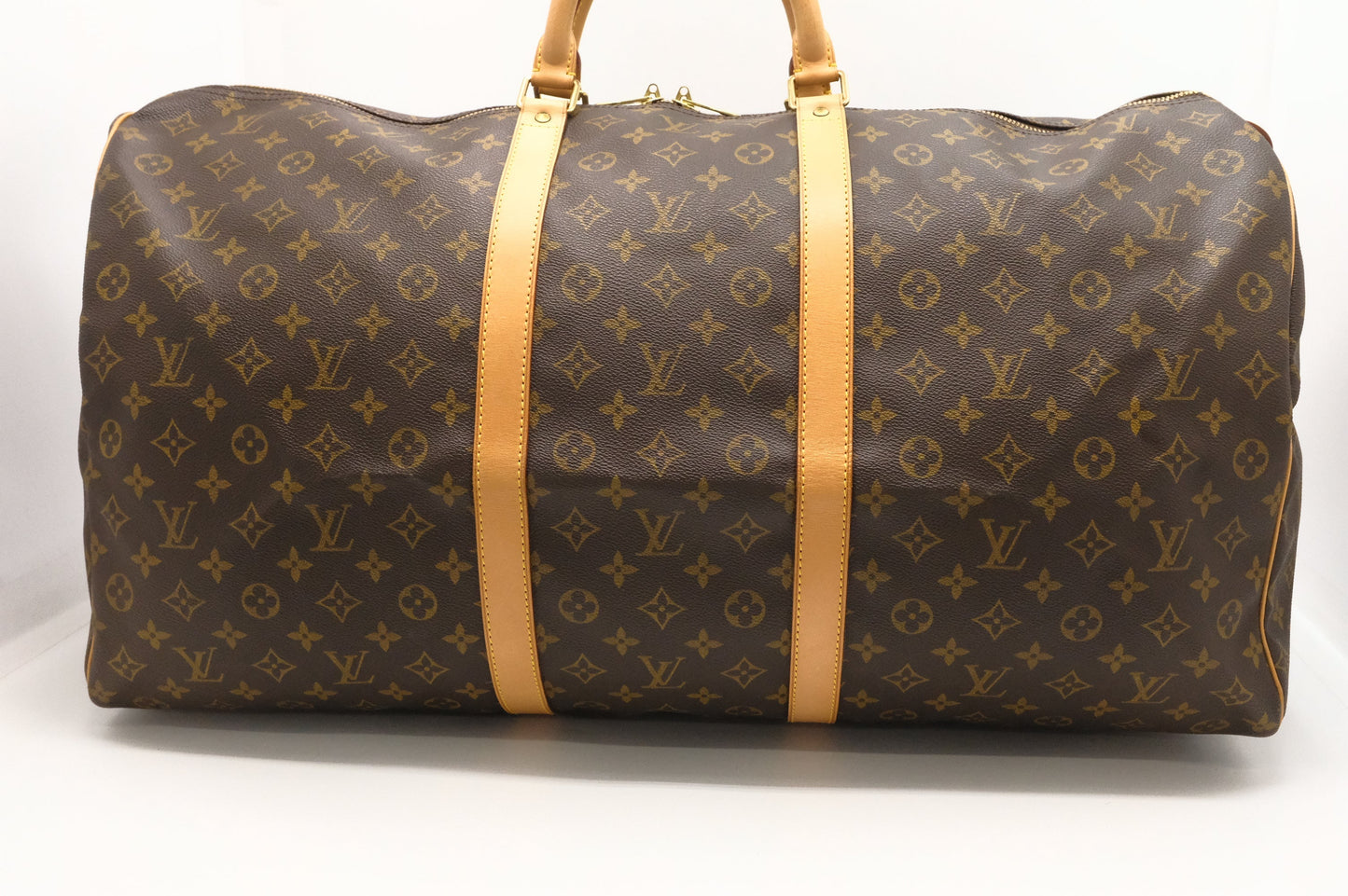 Louis Vuitton Keepall 60 Monogram Canvas Travel Bag