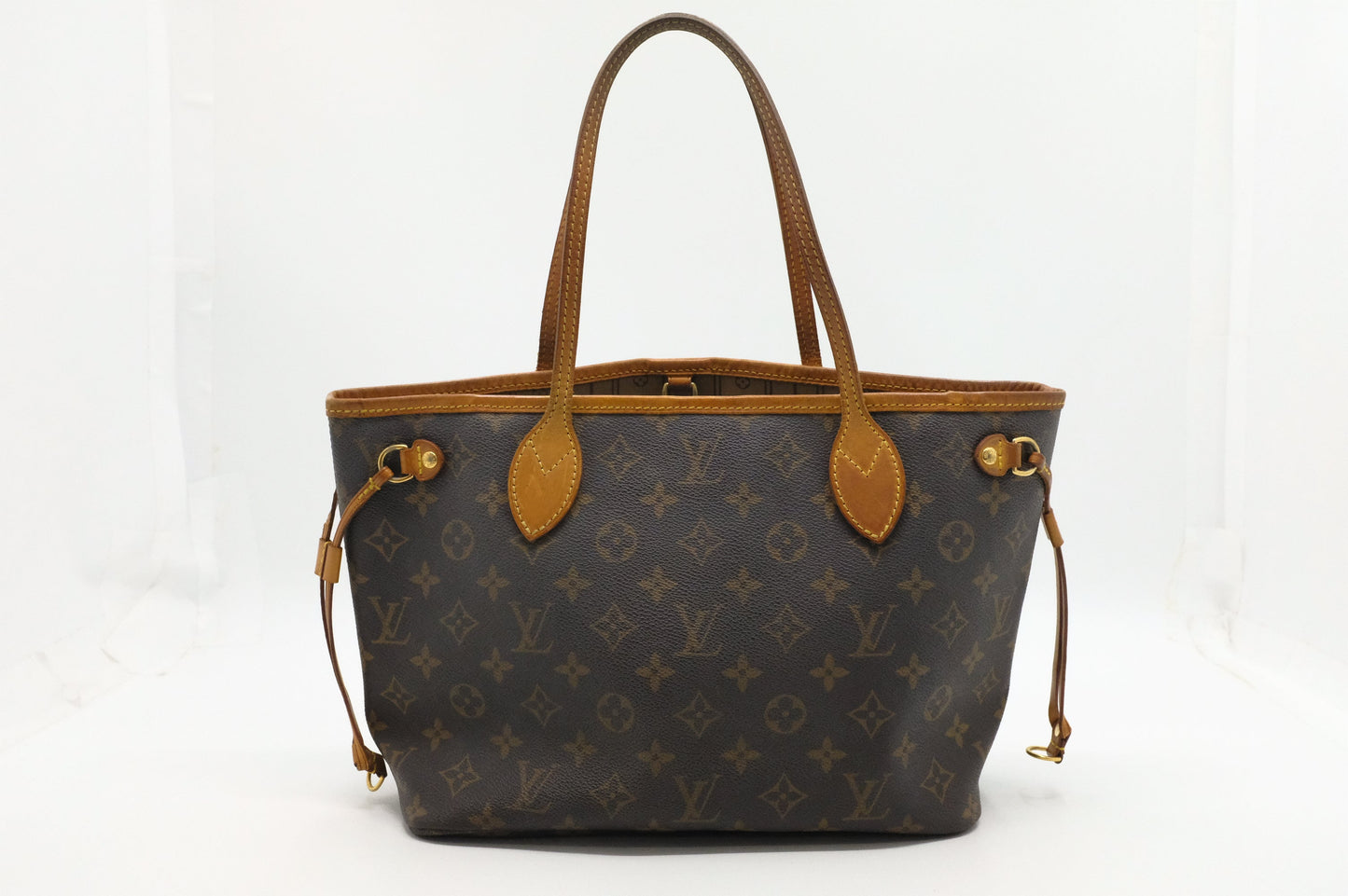Louis Vuitton Neverfull PM Monogram Canvas Tote Bag Canvas 2