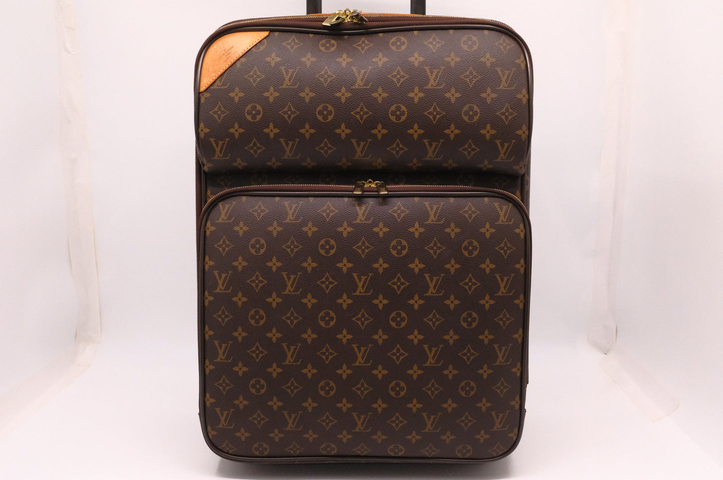 Louis Vuitton LV Pegase Handbag Canvas Monogram Travel Bag