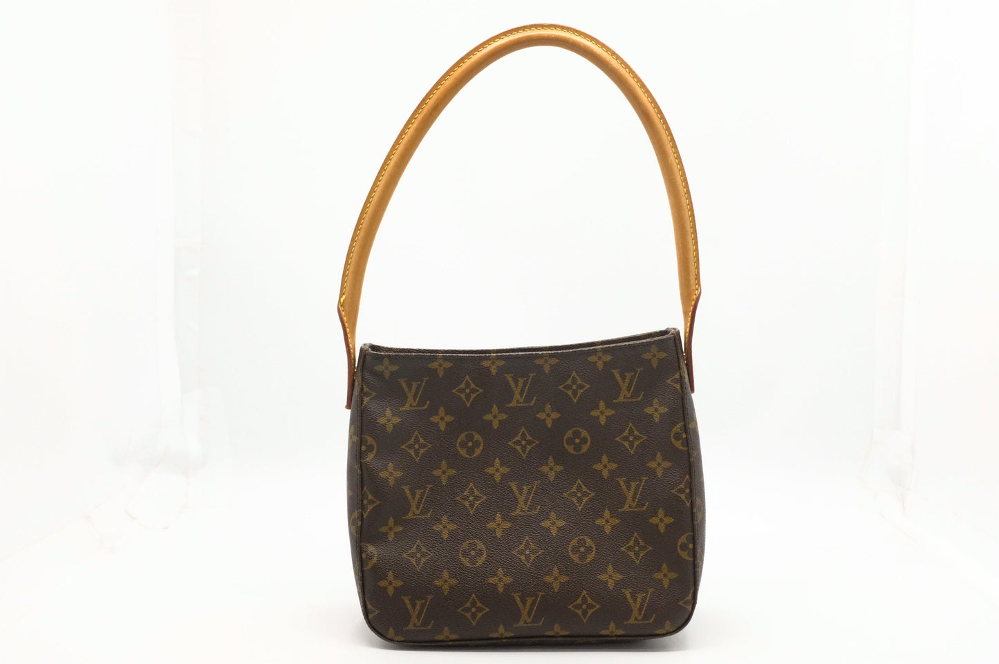 Louis Vuitton Looping MM Monogram Canvas Handbag Canvas 1