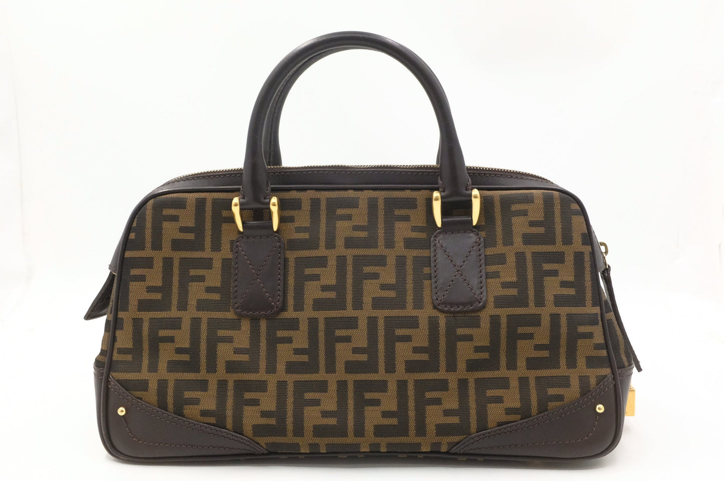 Fendi Handbag In Zucca Canvas Travel Bag Zucca Canvas 6
