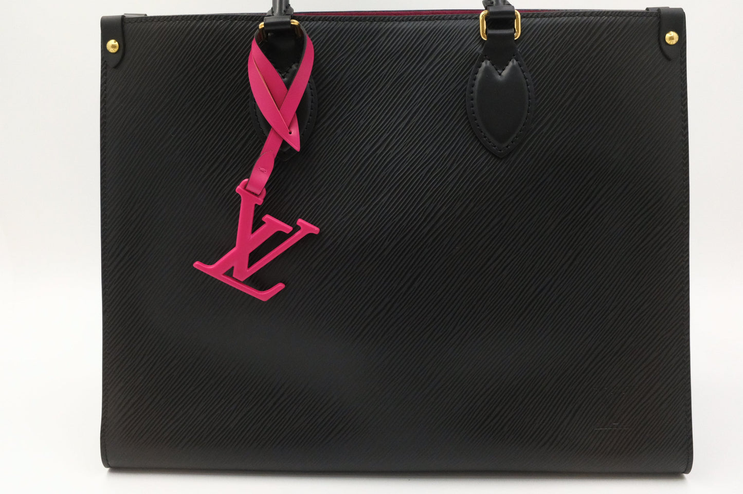 Louis Vuitton OnTheGo MM Epi Leather Black Handbag