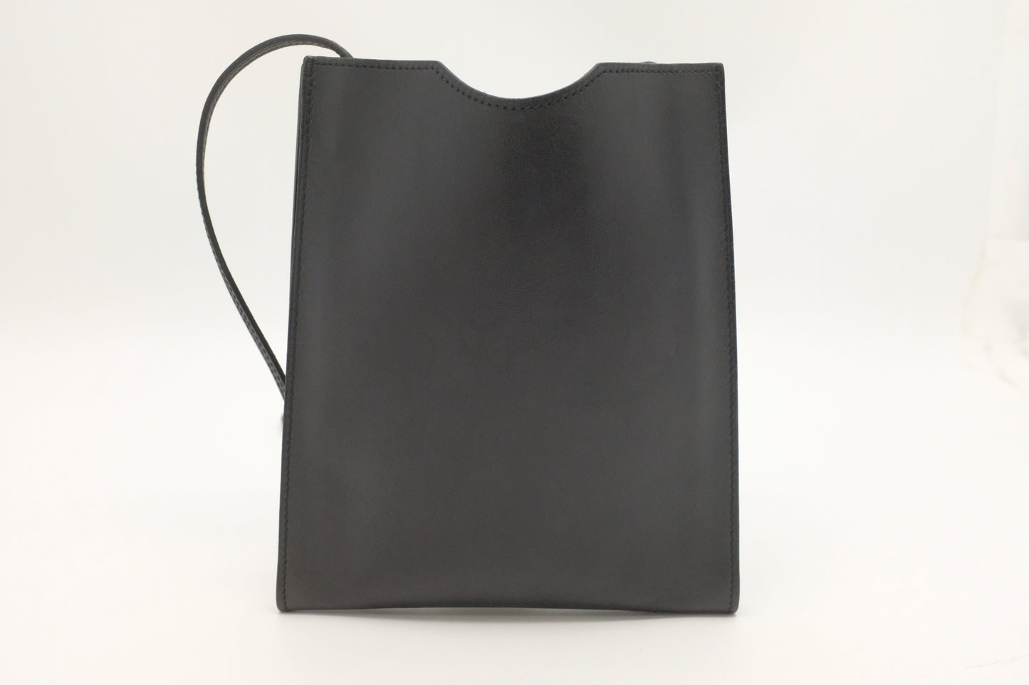 Hermes On Y Met Tout In Handbag Leather Black Travel Bag