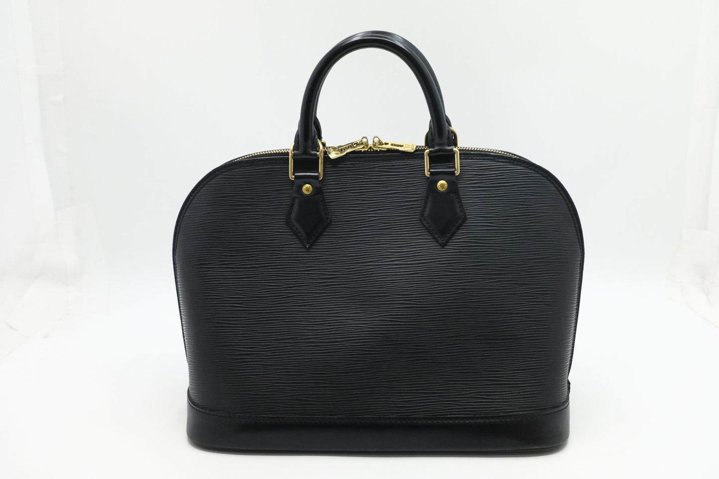 Louis Vuitton Alma PM Epi Leather Black Handbag Epi Leather
