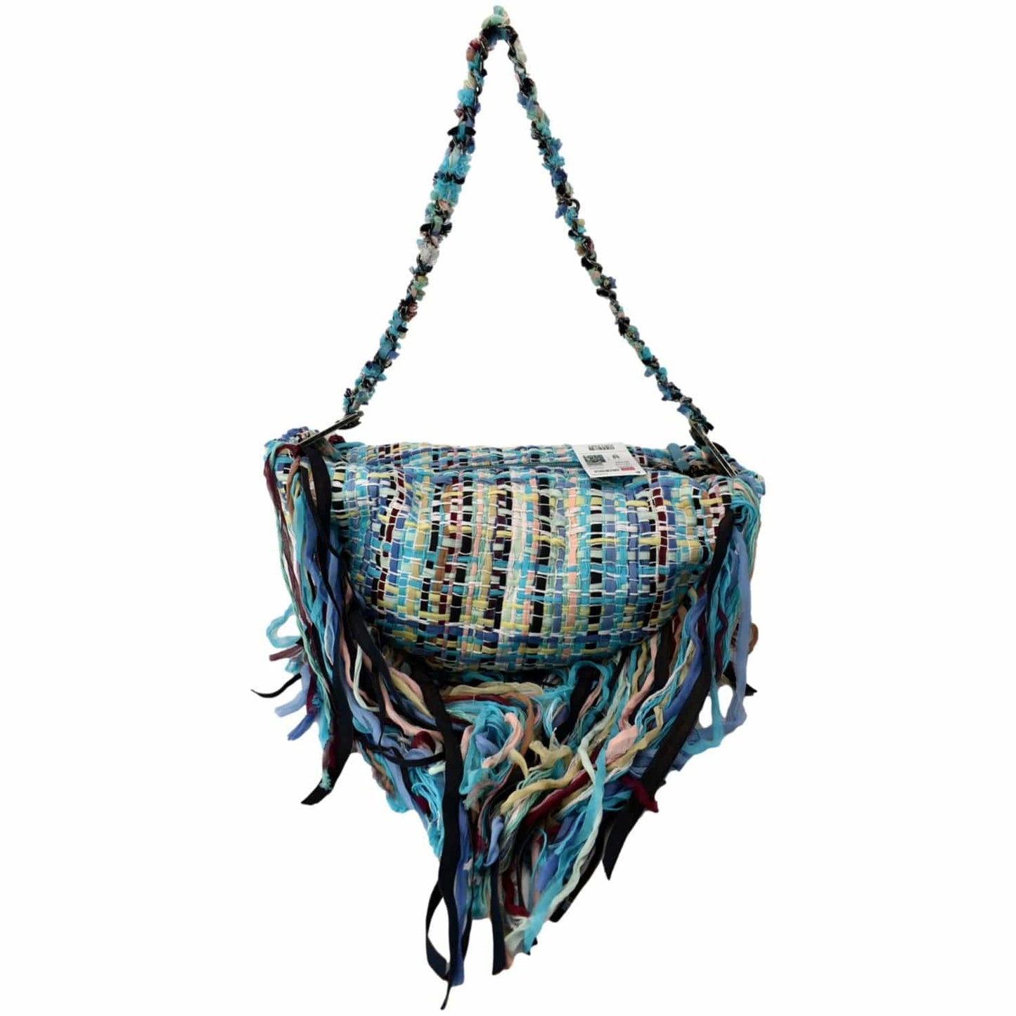Chanel Coco Cuba Hammock Tweed Woven Travel Bag