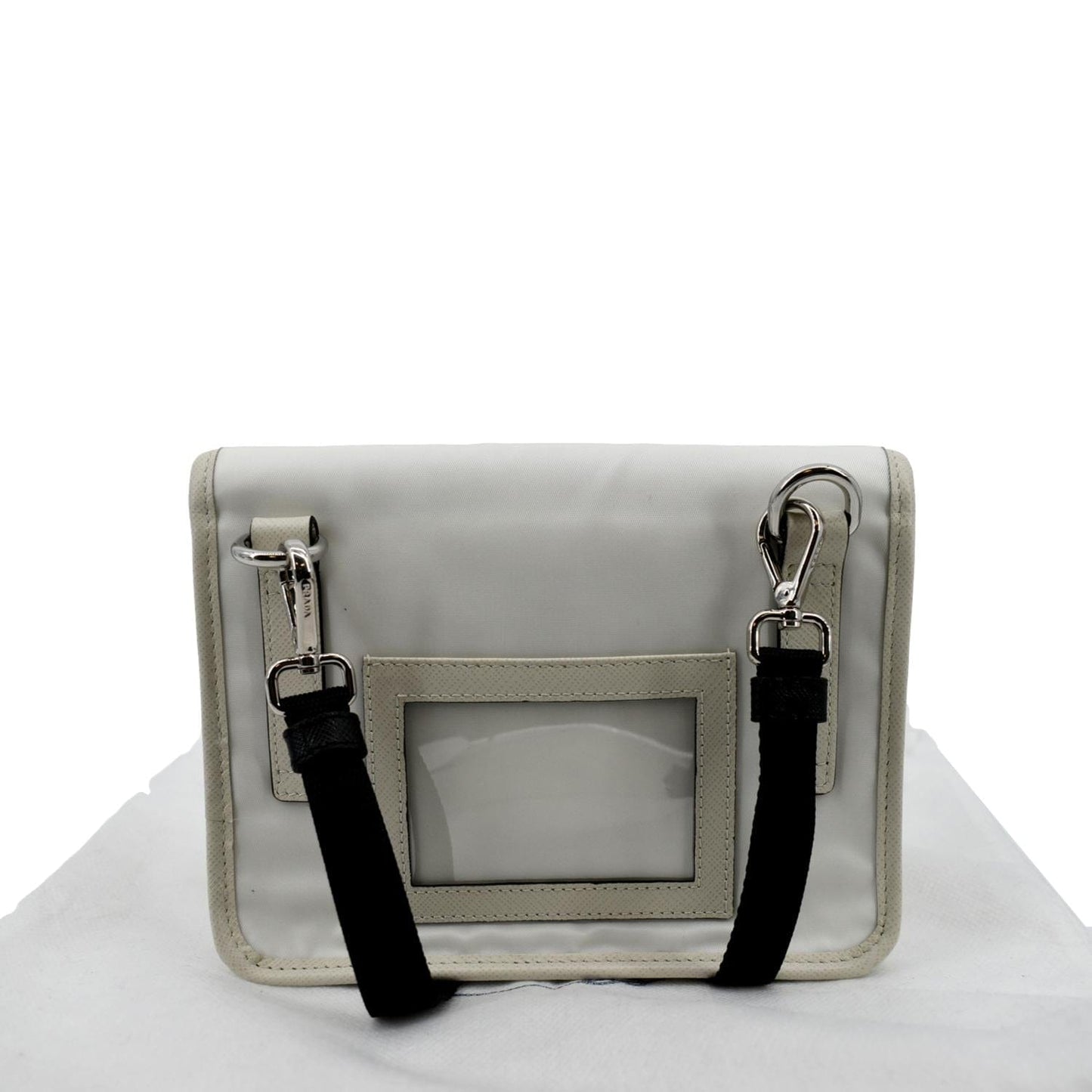 Prada Re Smartphone Case Shoulder Bag Leather Nylon Saffiano