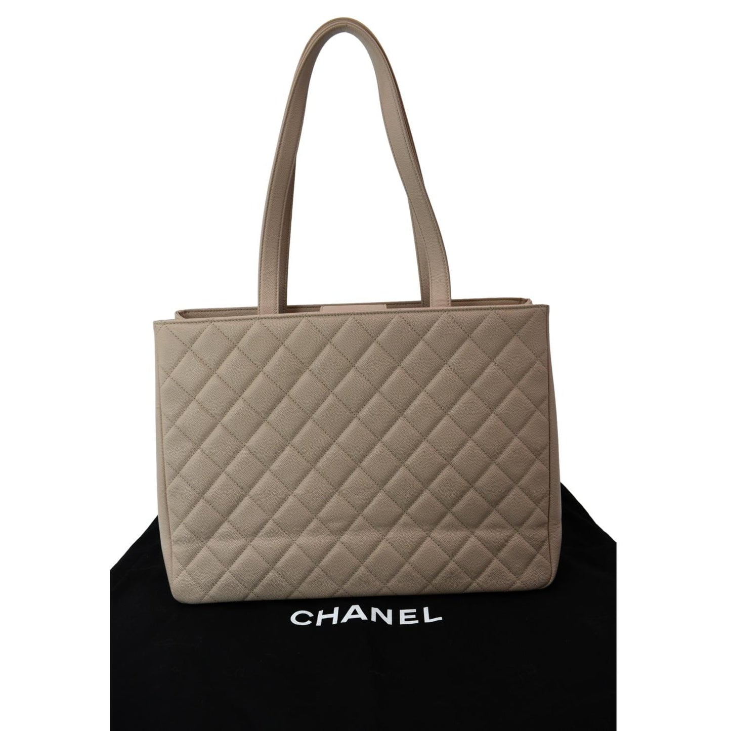 Chanel Business Affinity Shopping - Deals Leather Beige Travel Bag